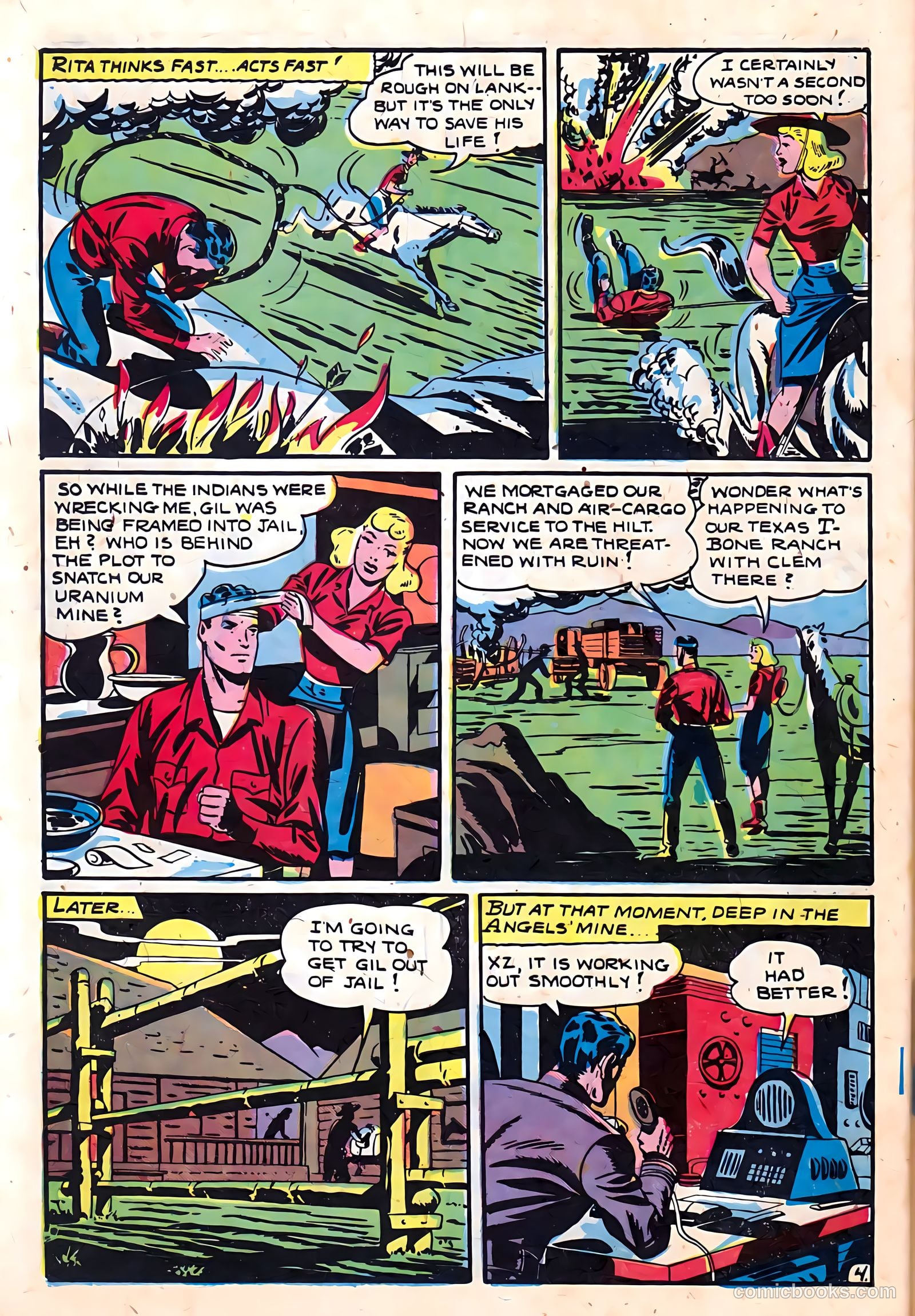 Sparkling Stars #30 (1947, Holyoke) — page 60 of 69