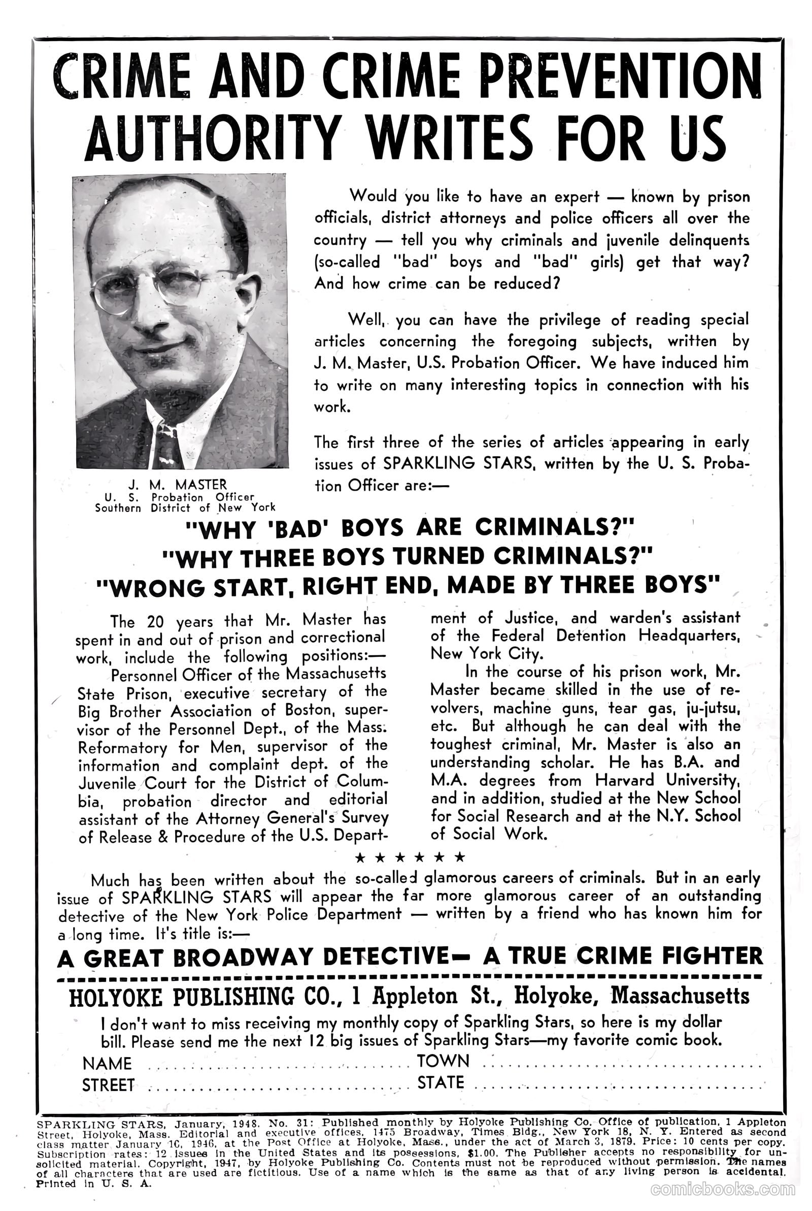 Sparkling Stars #31 (1948, Holyoke) — page 3 of 70