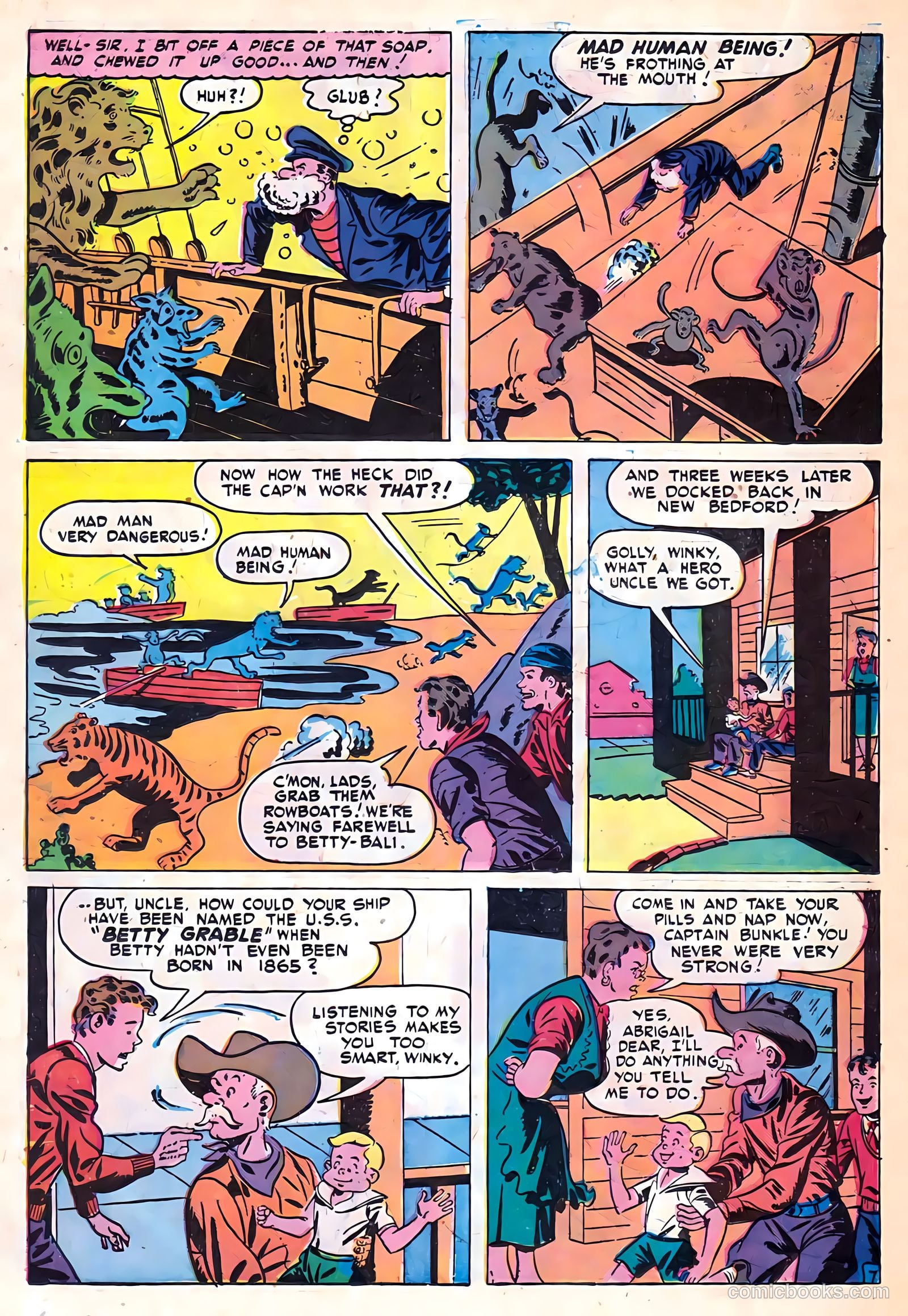 Sparkling Stars #31 (1948, Holyoke) — page 31 of 70