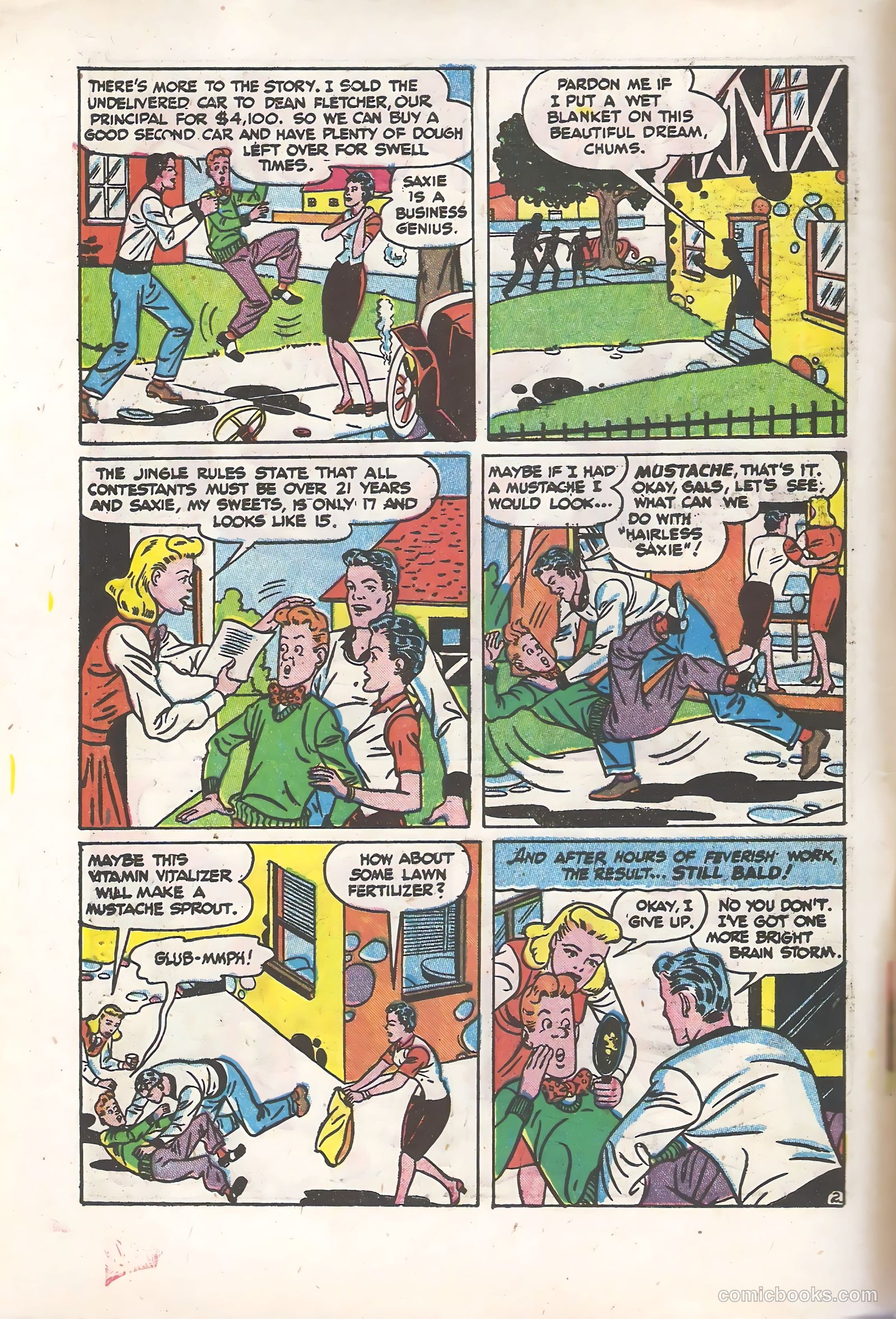 Sparkling Stars #33 (1948, Holyoke) — page 4 of 68