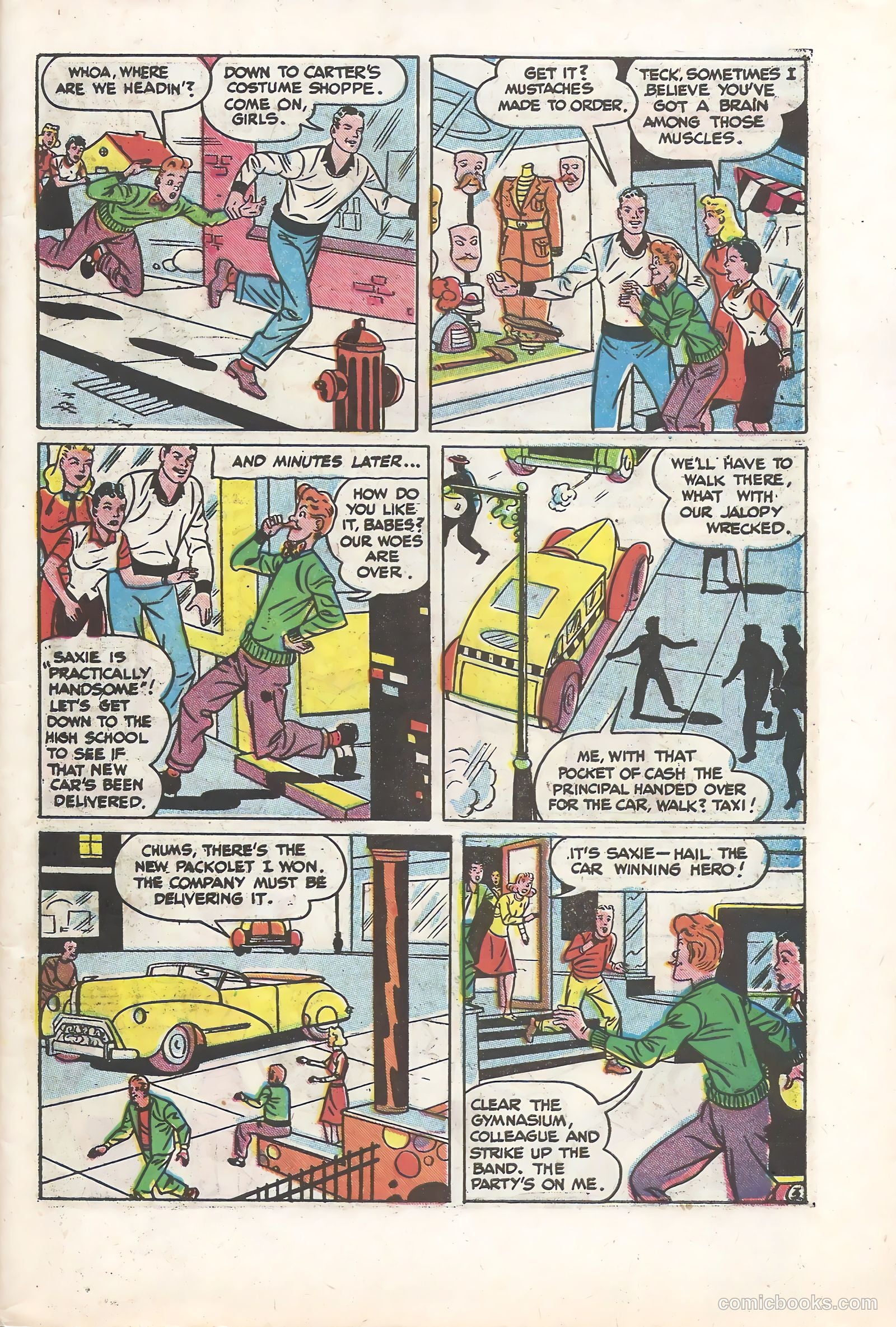 Sparkling Stars #33 (1948, Holyoke) — page 5 of 68