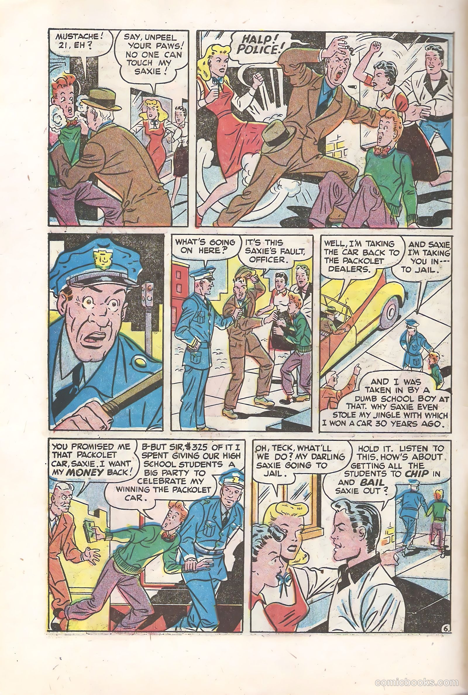 Sparkling Stars #33 (1948, Holyoke) — page 8 of 68