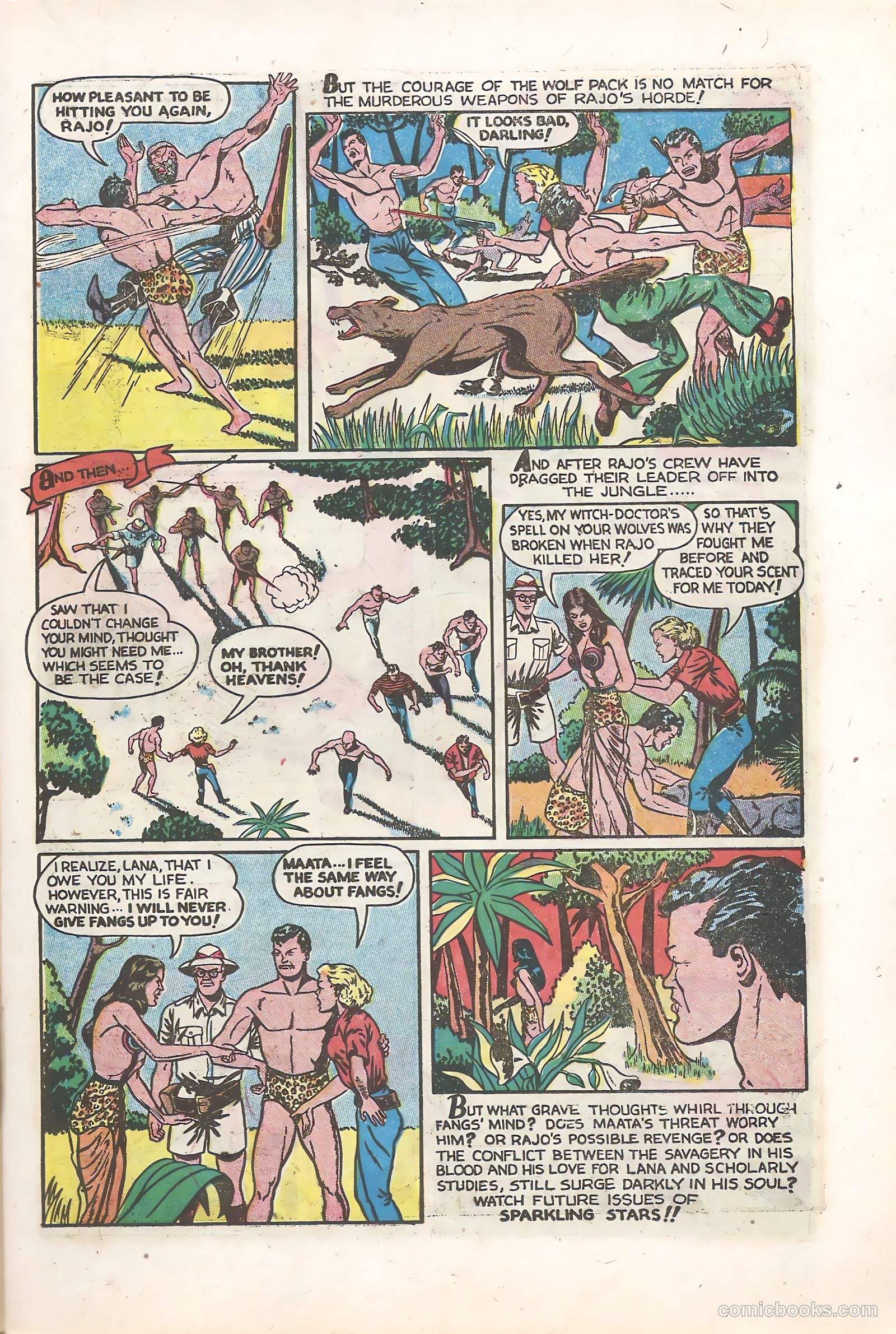 Sparkling Stars #33 (1948, Holyoke) — page 21 of 68