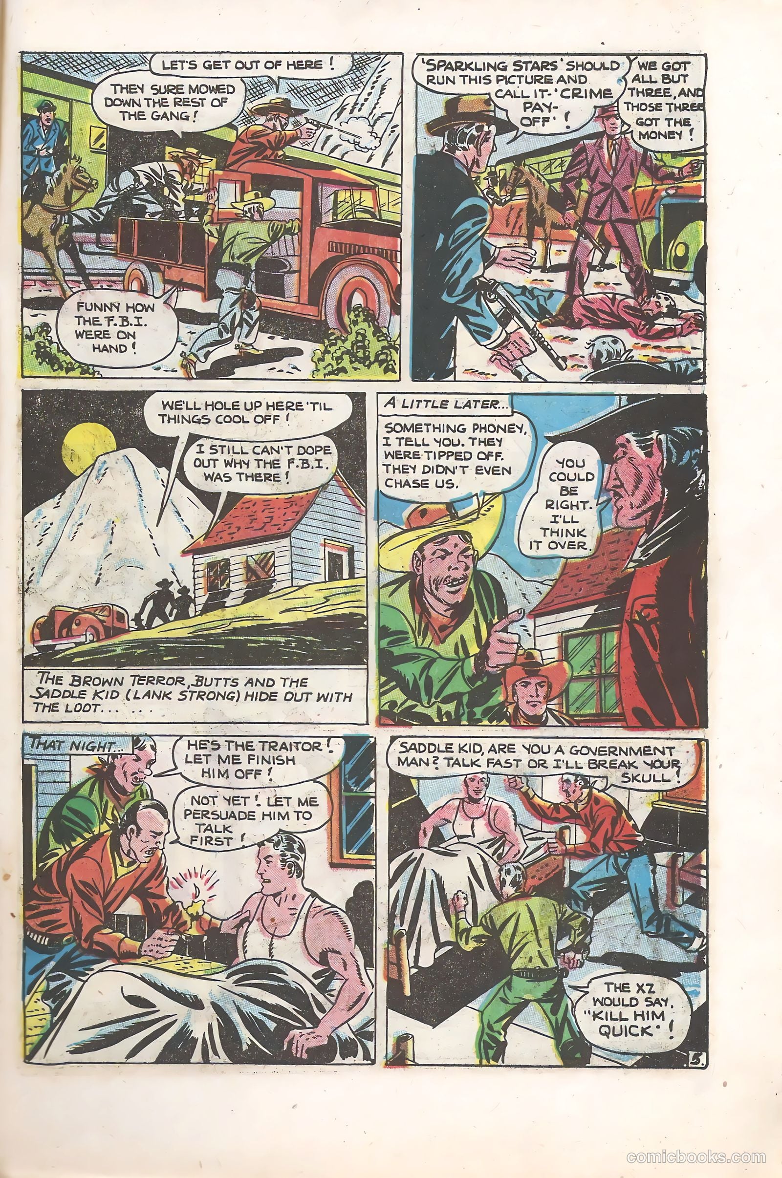 Sparkling Stars #33 (1948, Holyoke) — page 61 of 68
