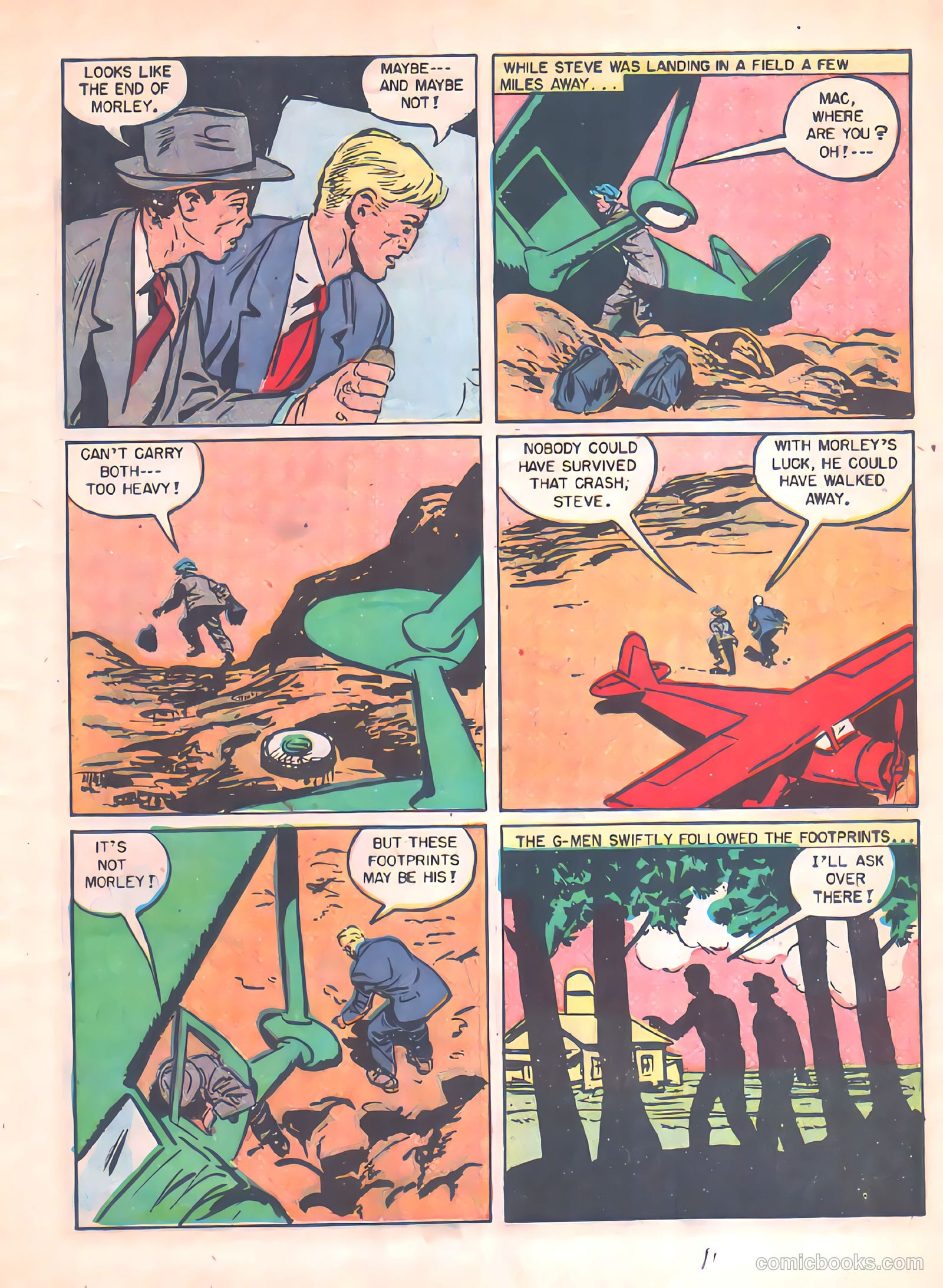 Special Agent #8 (1949) — page 9 of 34