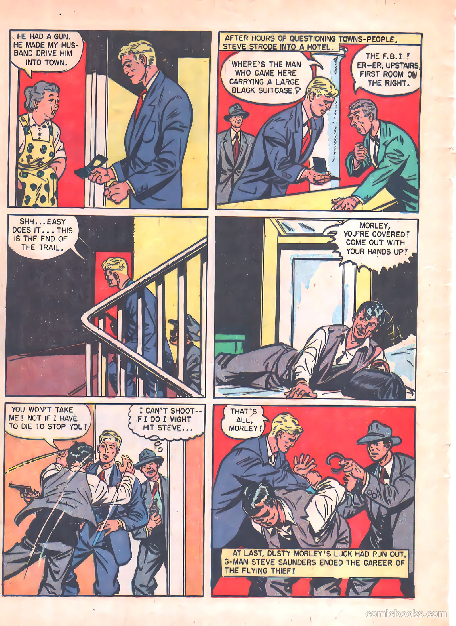 Special Agent #8 (1949) — page 10 of 34