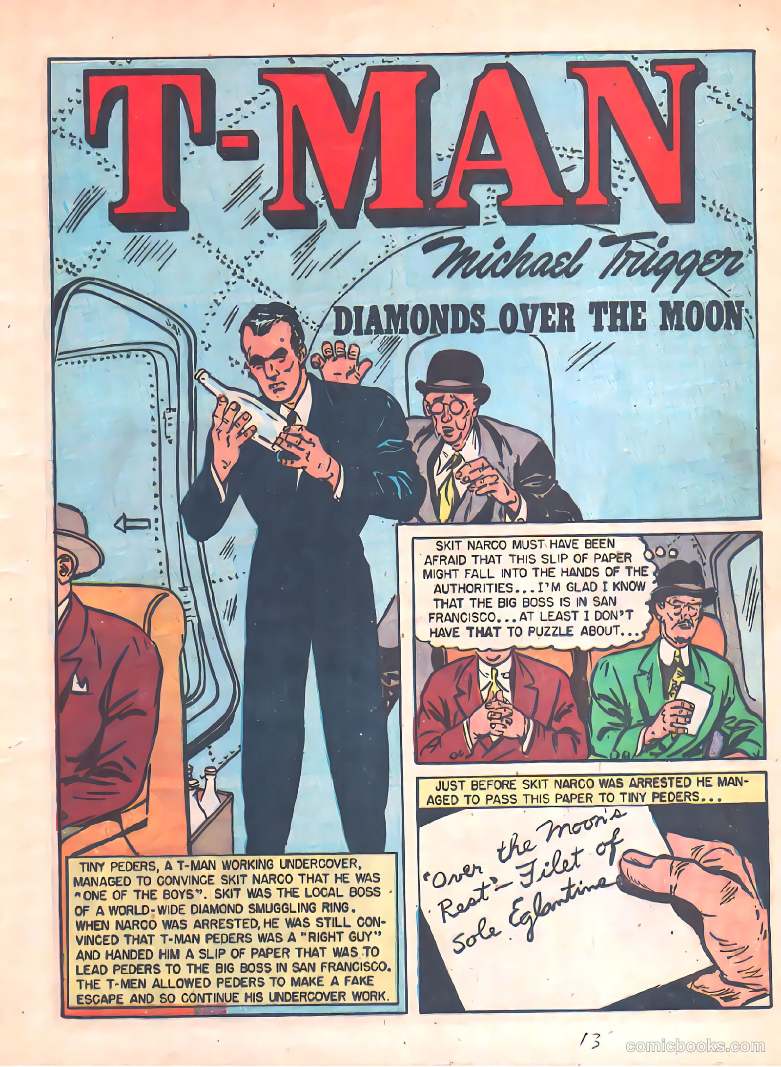 Special Agent #8 (1949) — page 11 of 34
