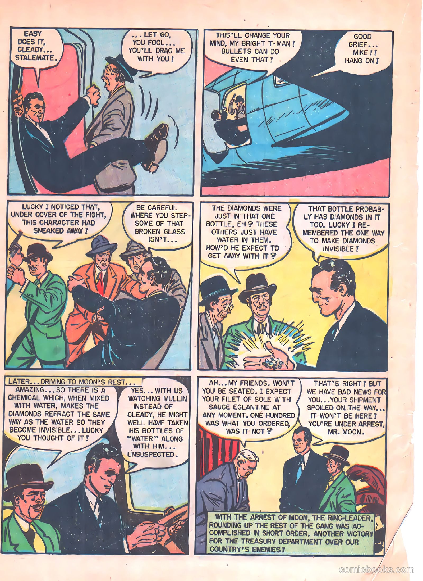 Special Agent #8 (1949) — page 18 of 34