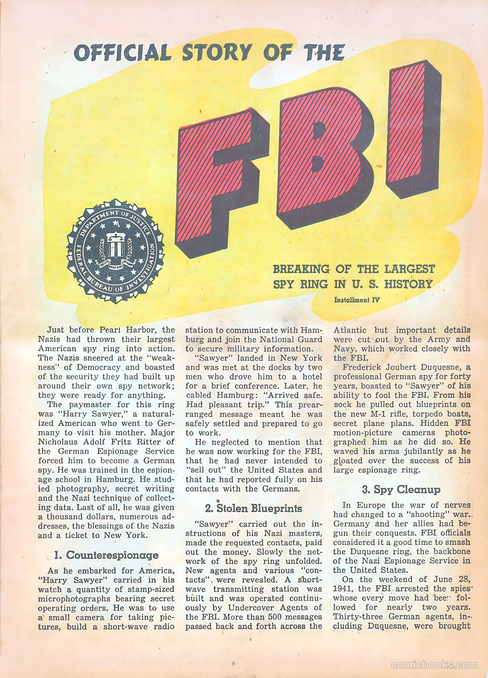 Special Agent #8 (1949) — page 21 of 34