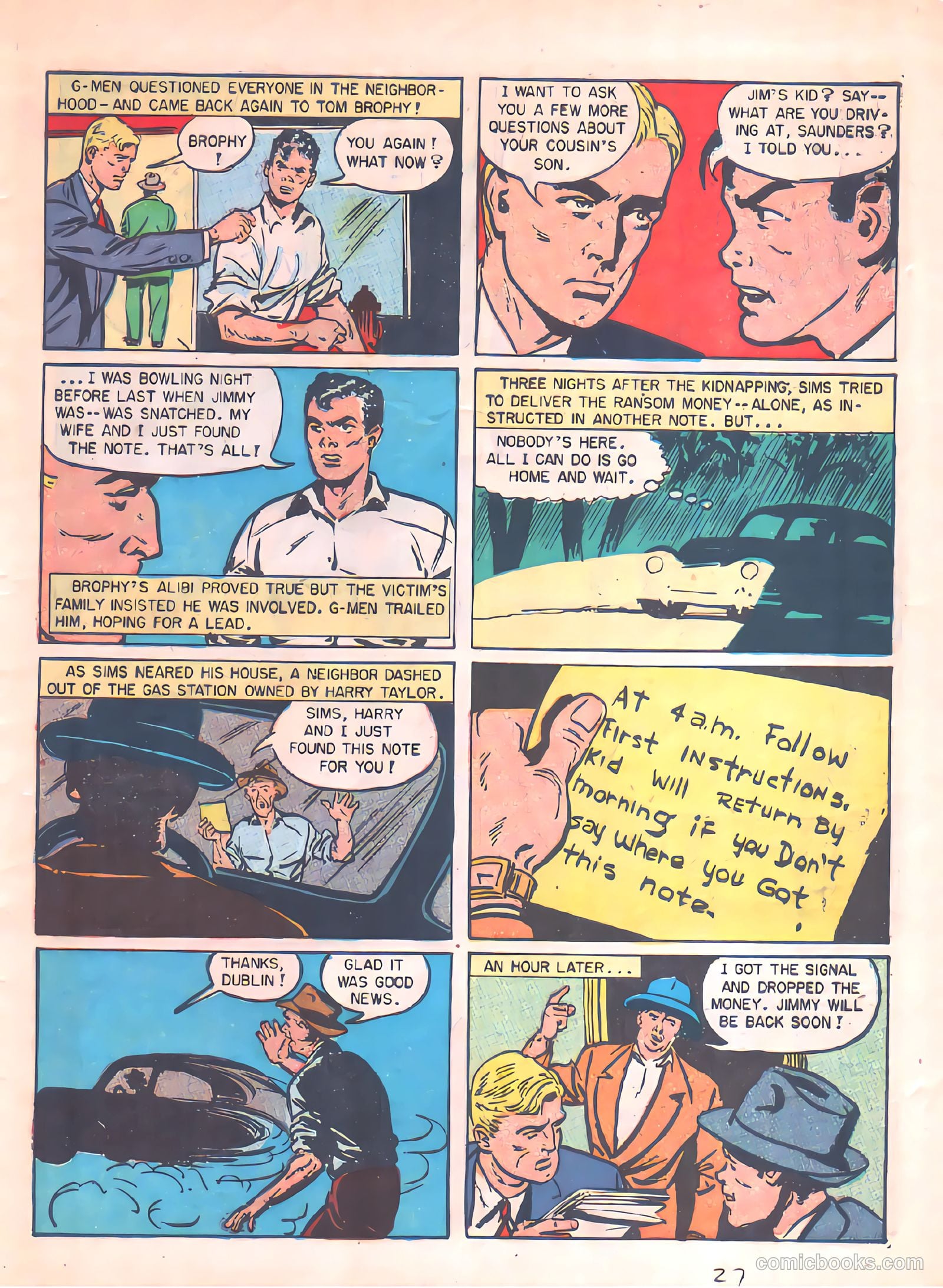 Special Agent #8 (1949) — page 25 of 34