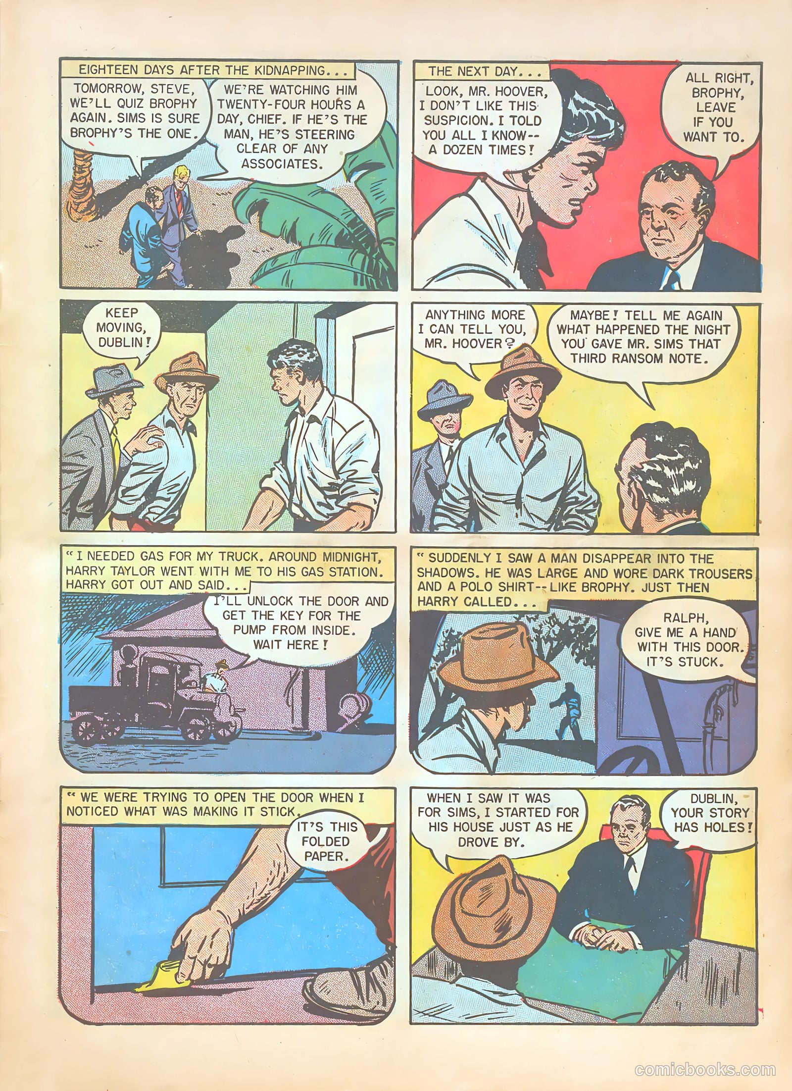 Special Agent #8 (1949) — page 31 of 34