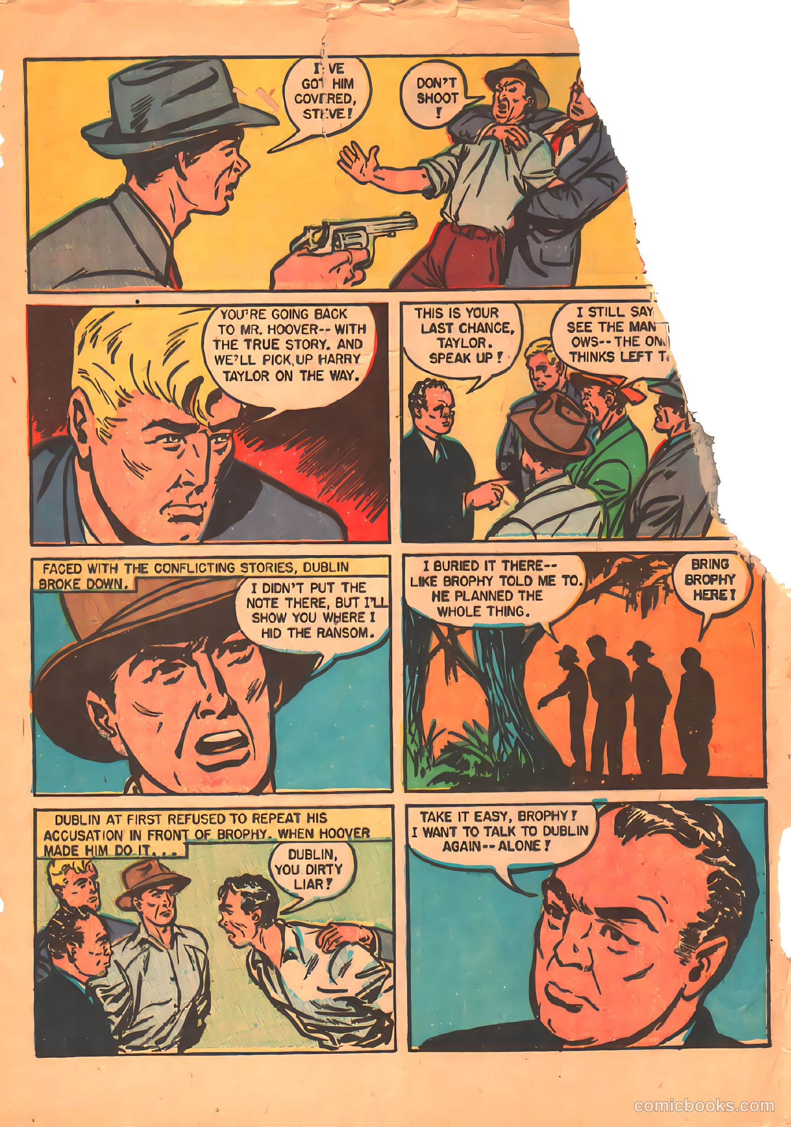 Special Agent #8 (1949) — page 32 of 34