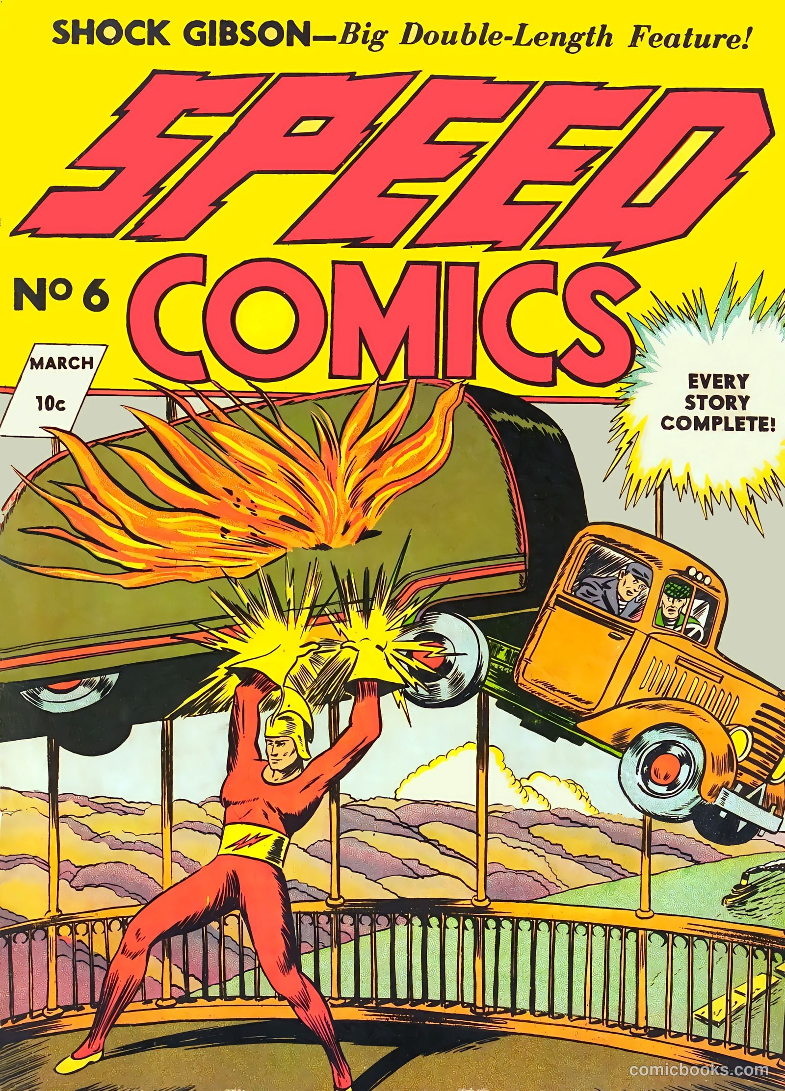 Speed Comics #6 (1940) — page 1 of 68