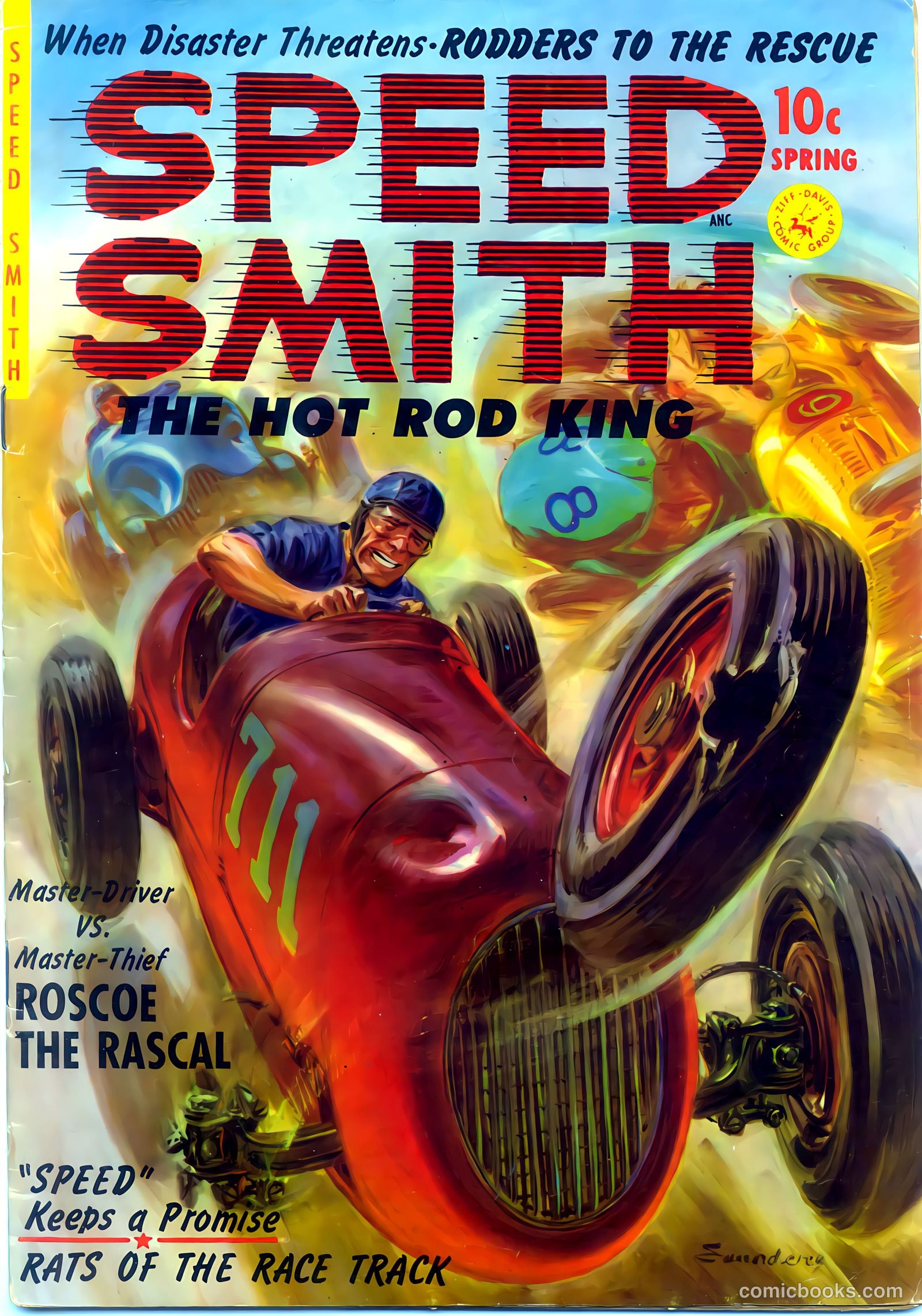 Speed Smith, the Hot Rod King #1 (1952) — page 2