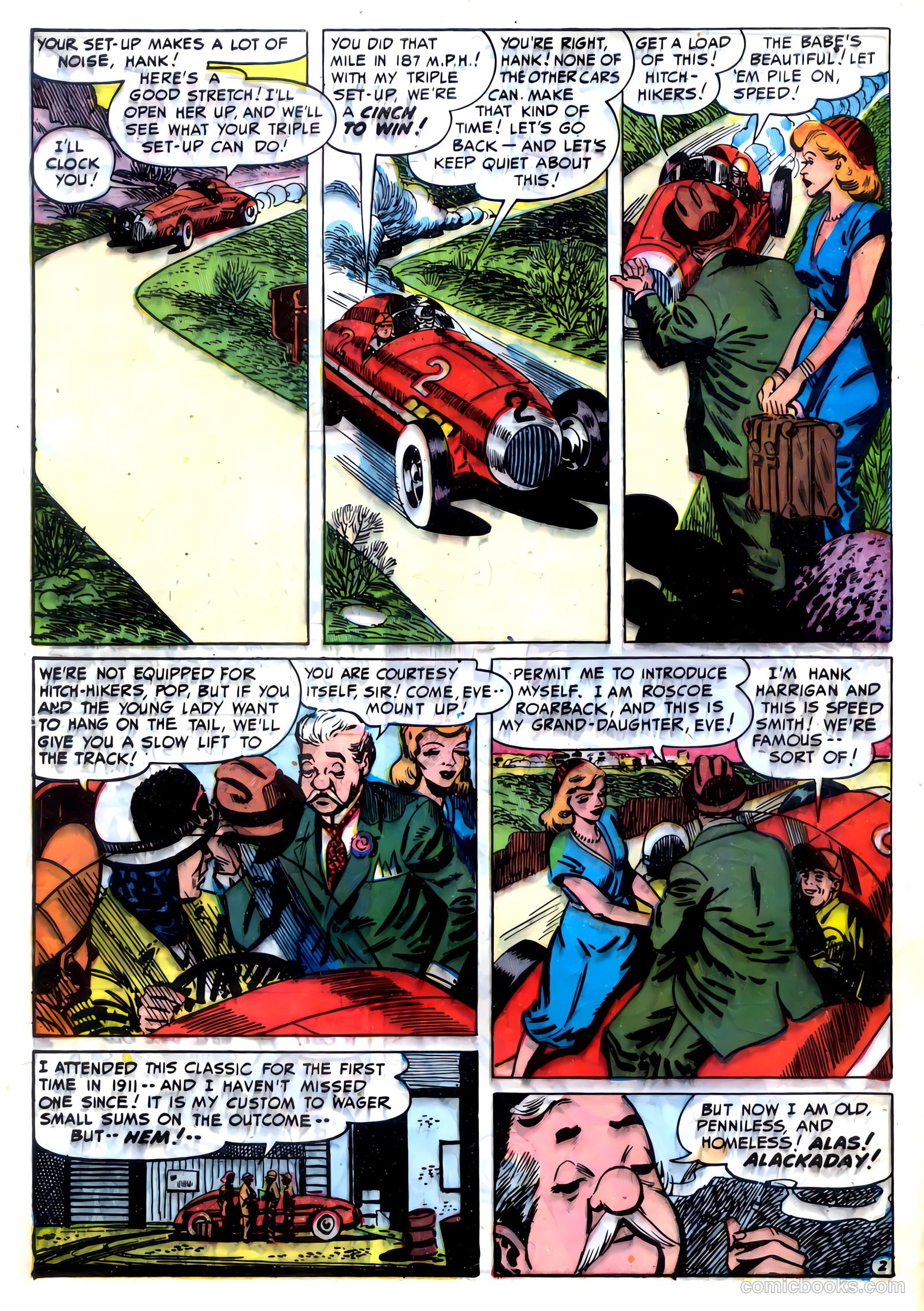 Speed Smith, the Hot Rod King #1 (1952) — page 5