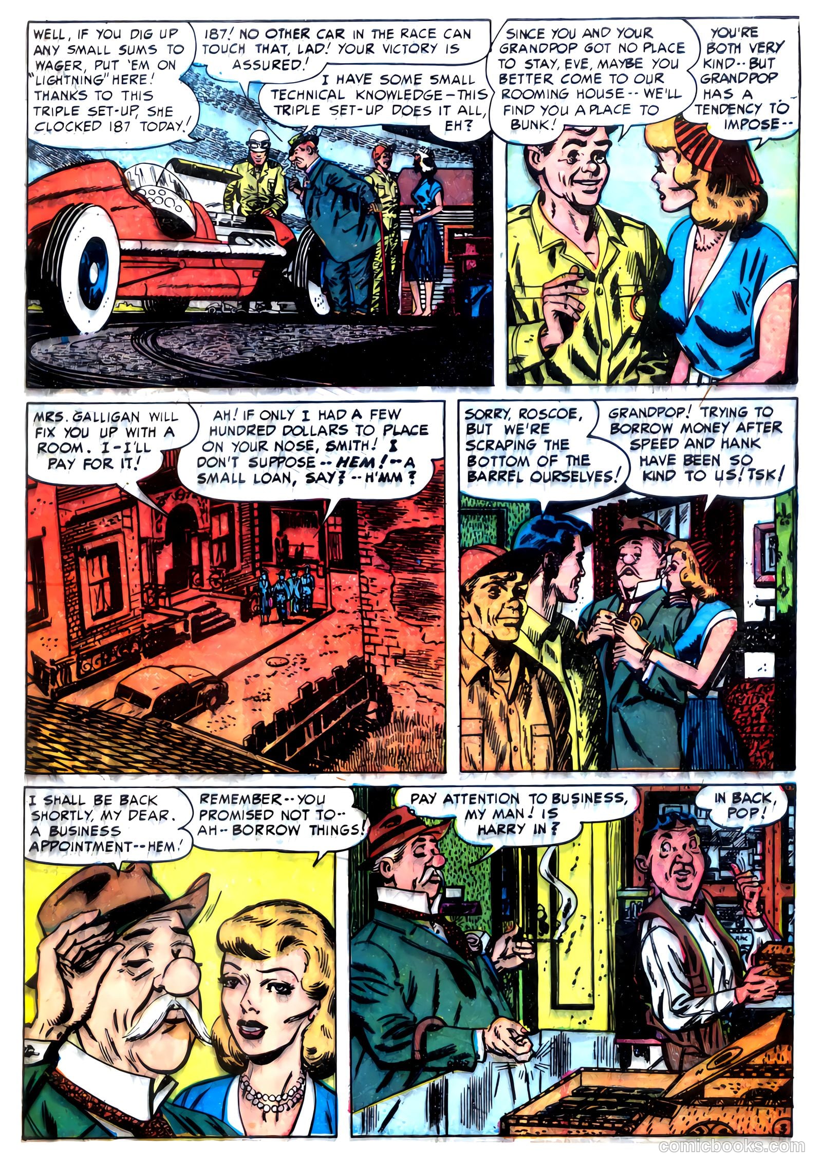 Speed Smith, the Hot Rod King #1 (1952) — page 6