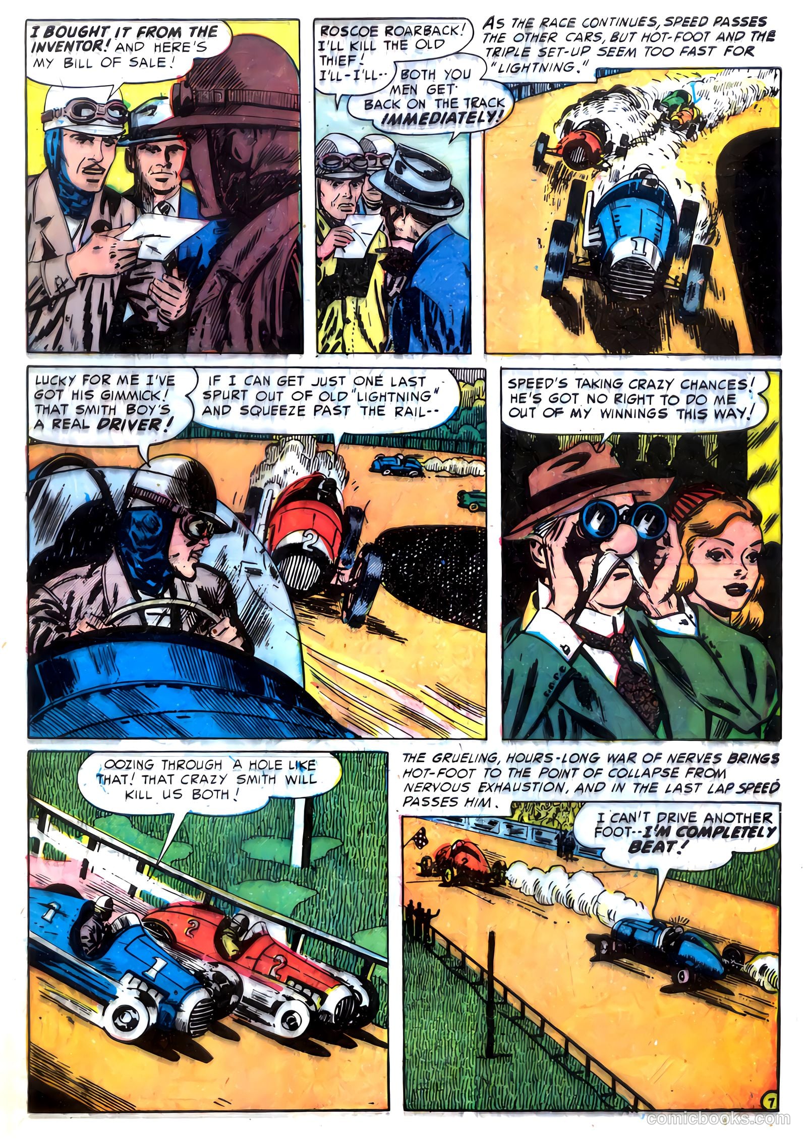 Speed Smith, the Hot Rod King #1 (1952) — page 10