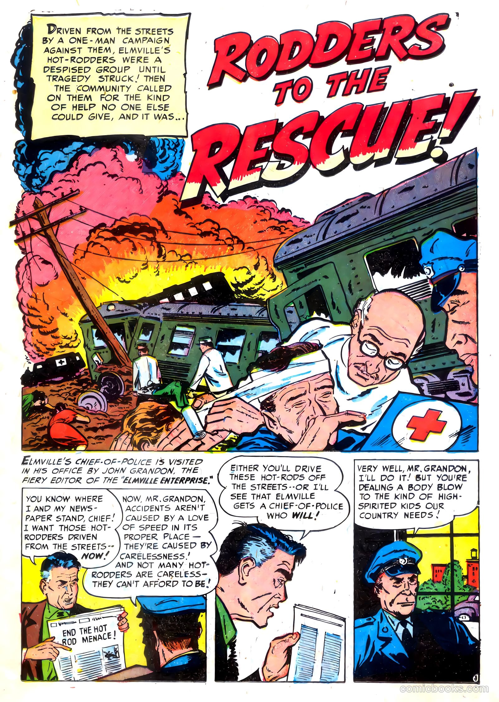 Speed Smith, the Hot Rod King #1 (1952) — page 12