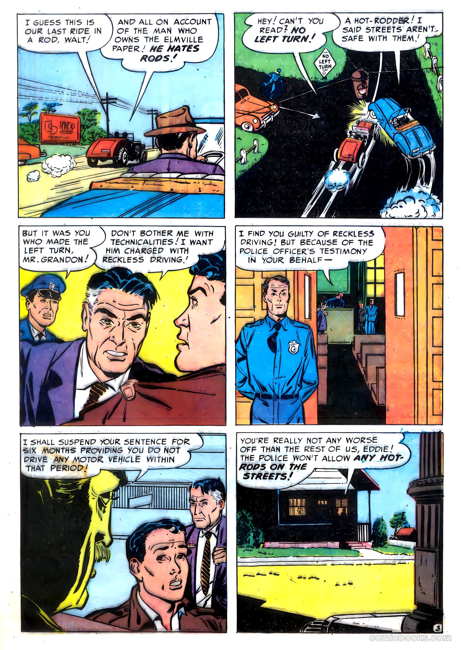 Speed Smith, the Hot Rod King #1 (1952) — page 14