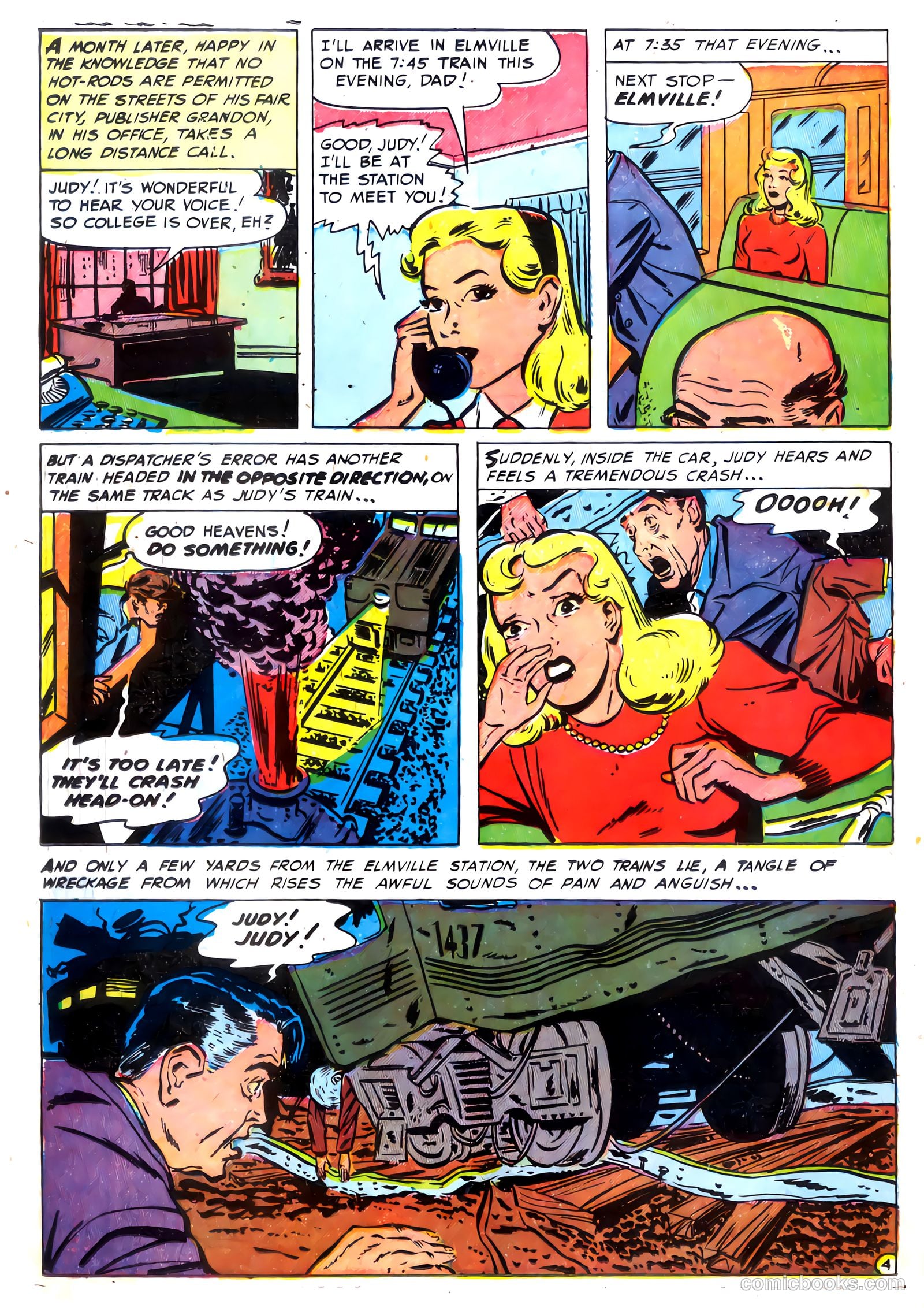 Speed Smith, the Hot Rod King #1 (1952) — page 15