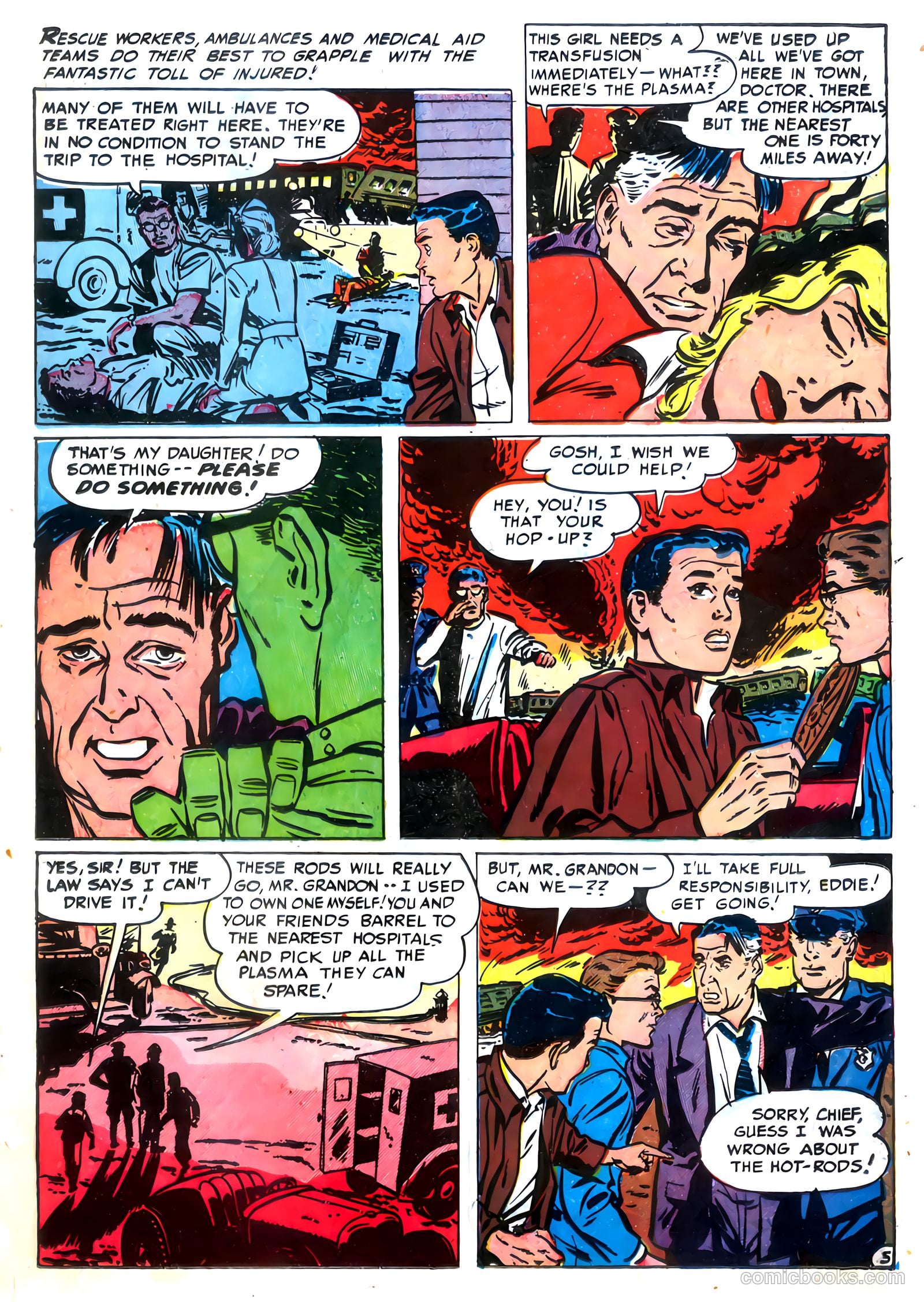Speed Smith, the Hot Rod King #1 (1952) — page 16