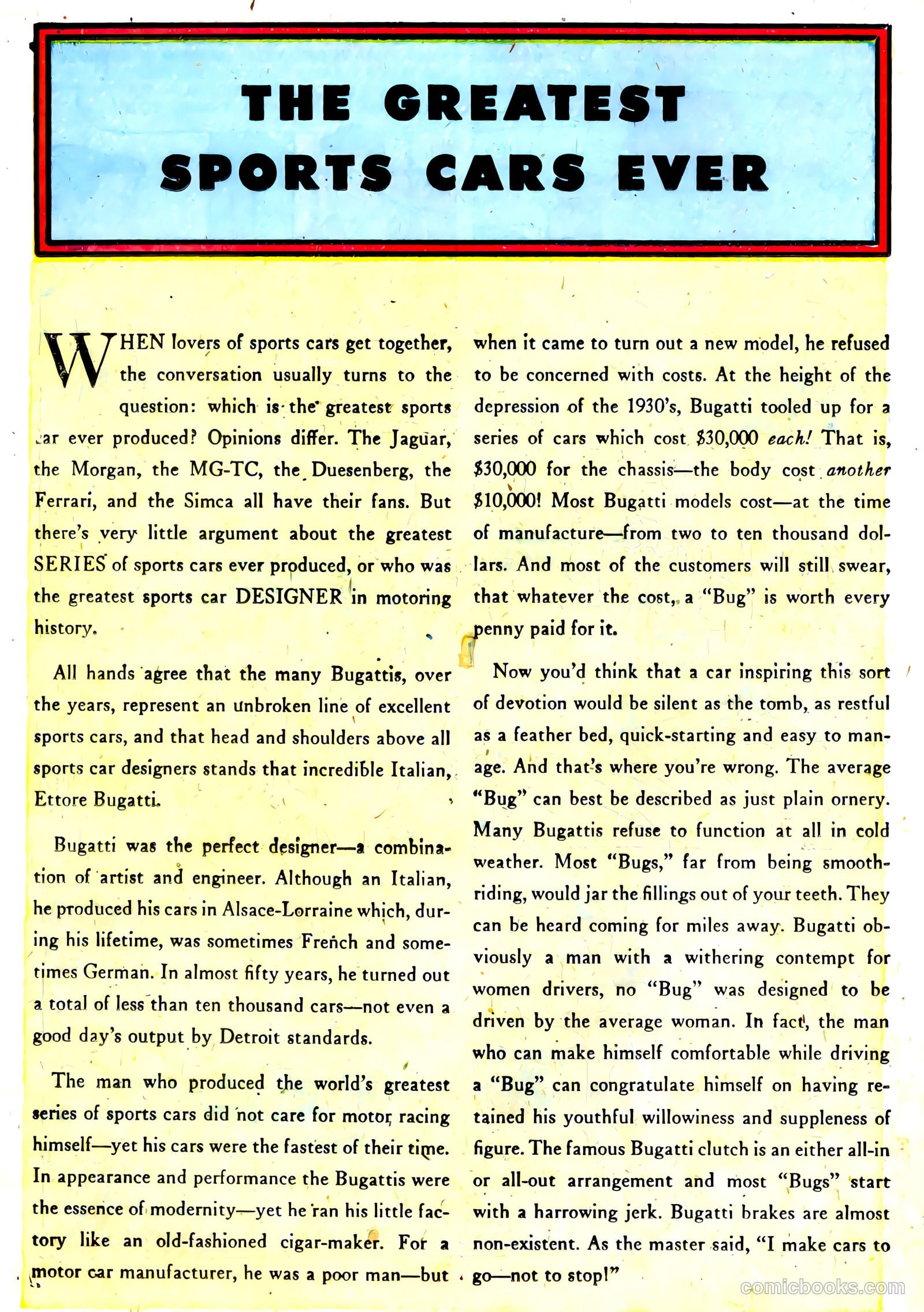 Speed Smith, the Hot Rod King #1 (1952) — page 19