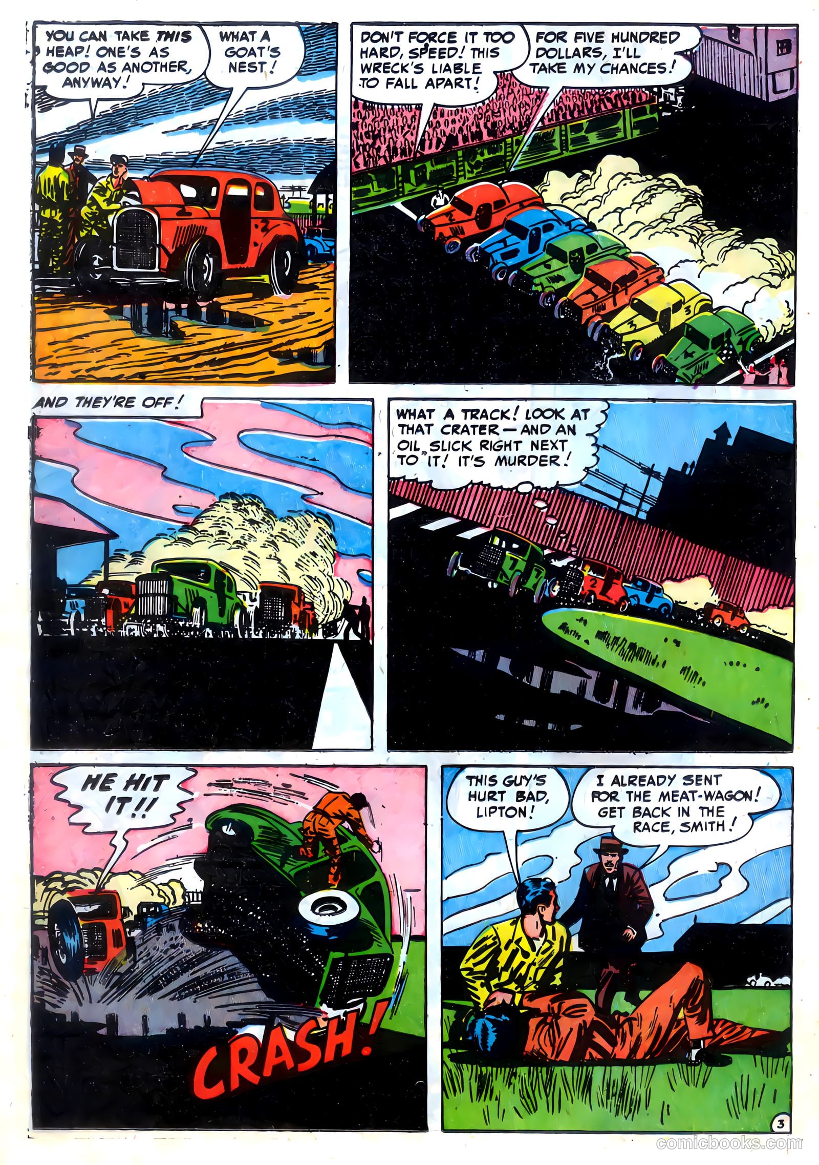 Speed Smith, the Hot Rod King #1 (1952) — page 23