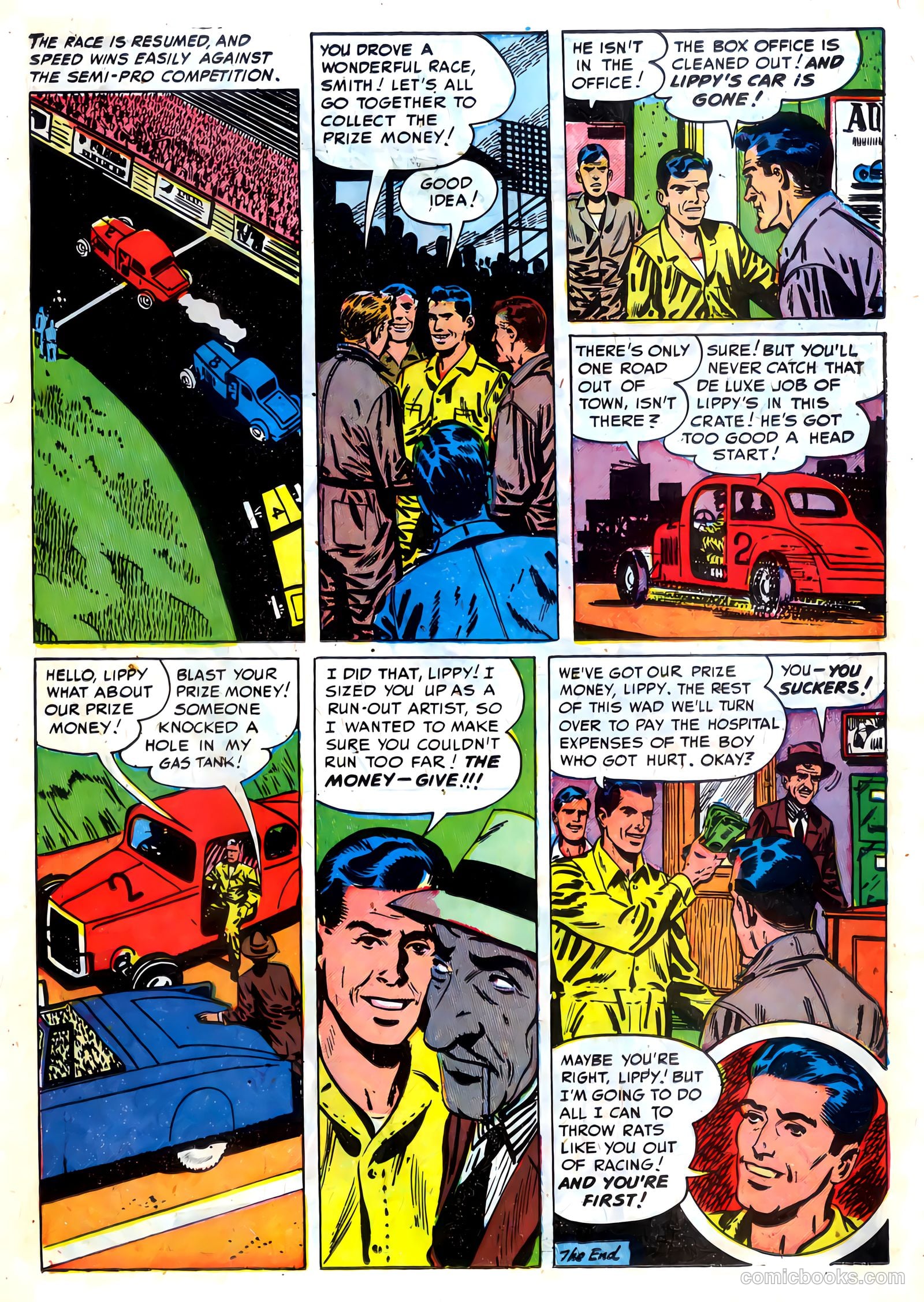 Speed Smith, the Hot Rod King #1 (1952) — page 24