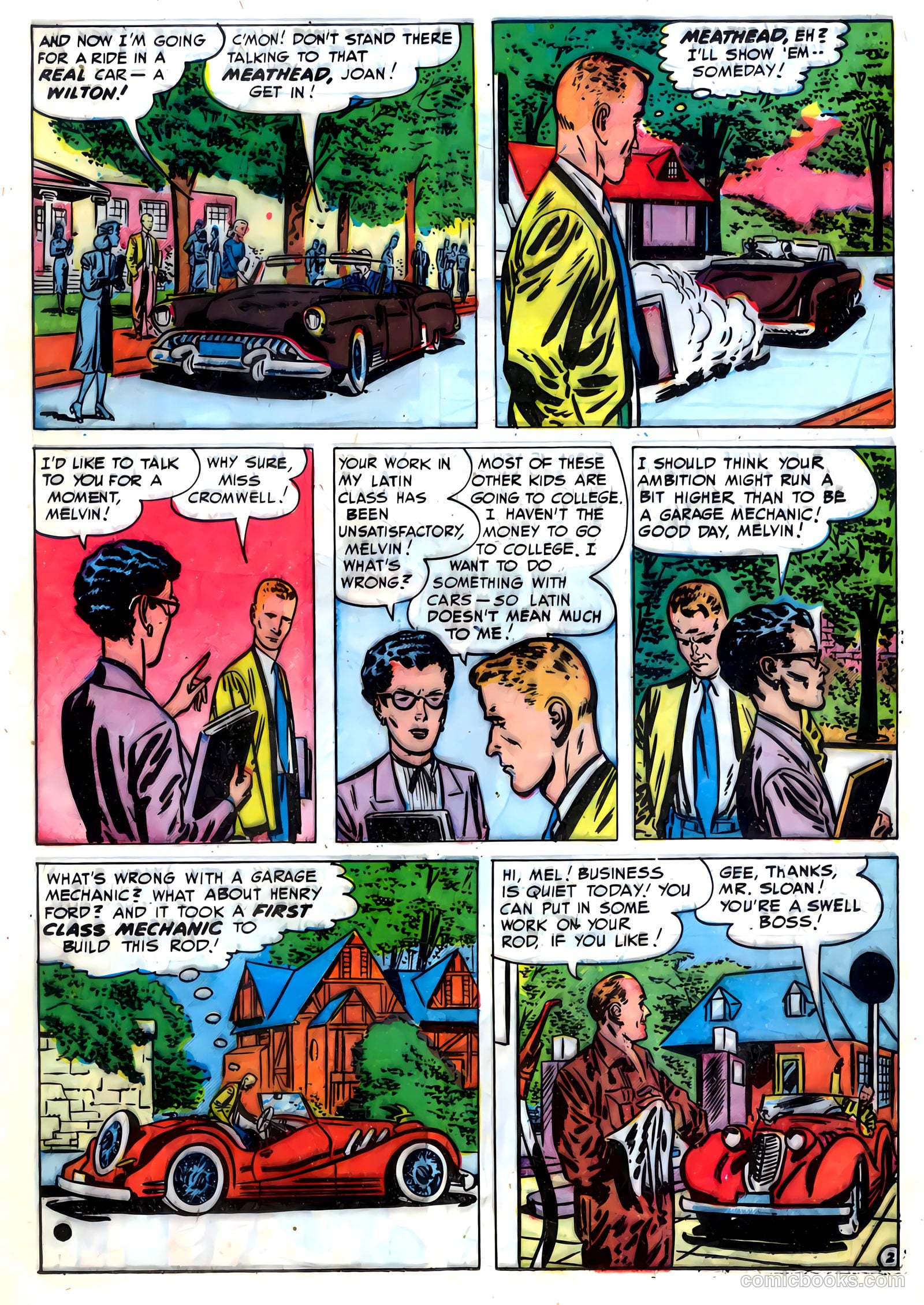 Speed Smith, the Hot Rod King #1 (1952) — page 26