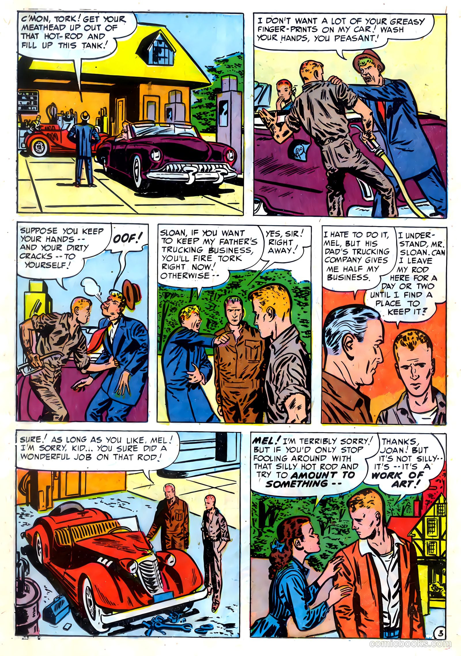 Speed Smith, the Hot Rod King #1 (1952) — page 27