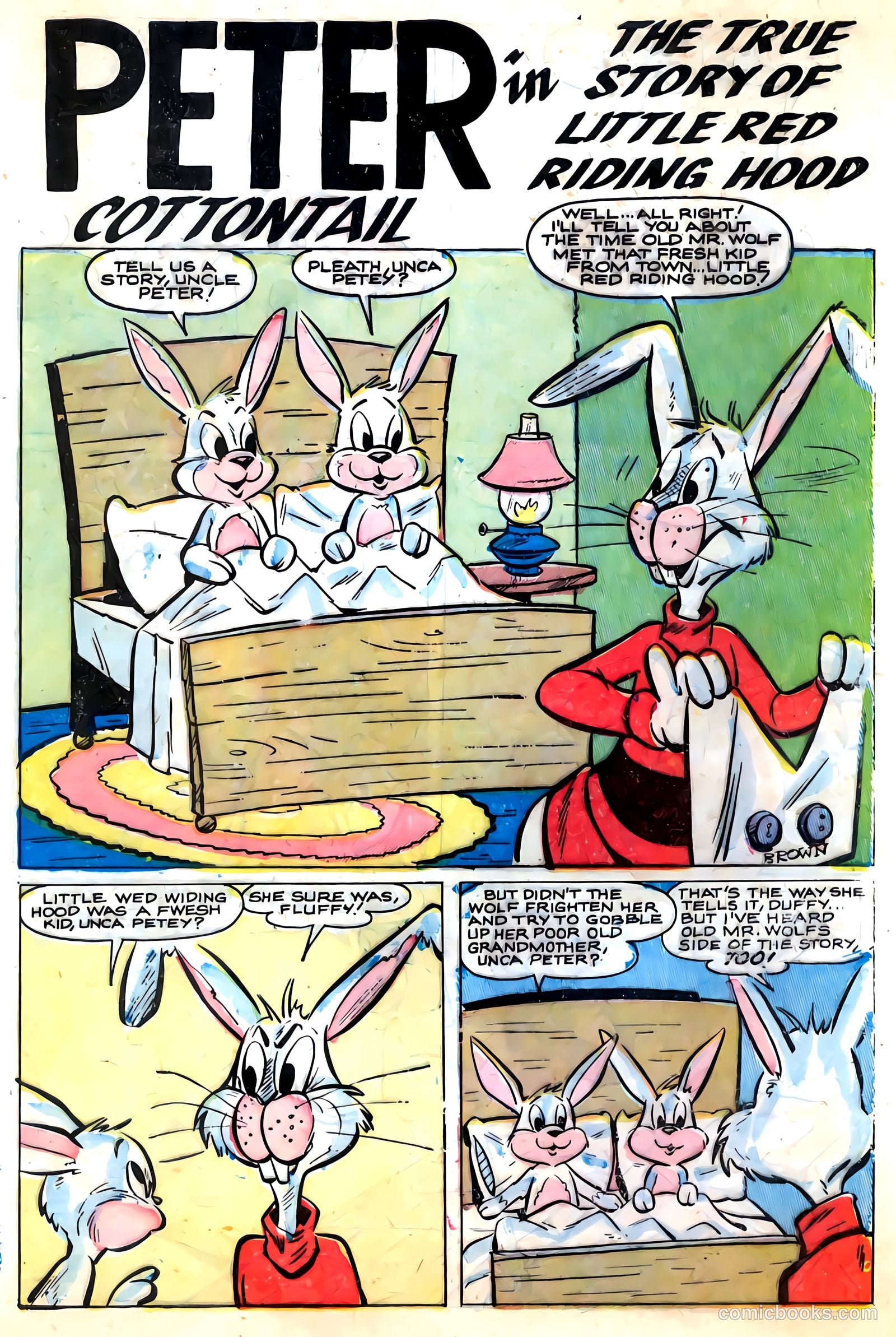Speedy Rabbit #1 (1958) — page 28 of 36