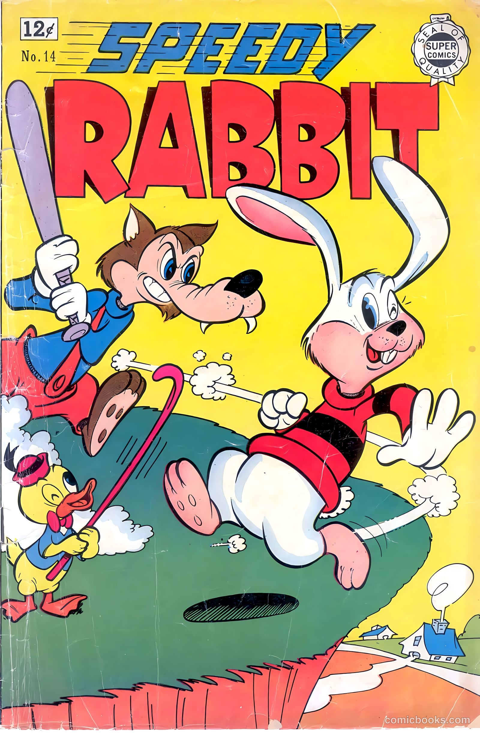 Speedy Rabbit #14 cover