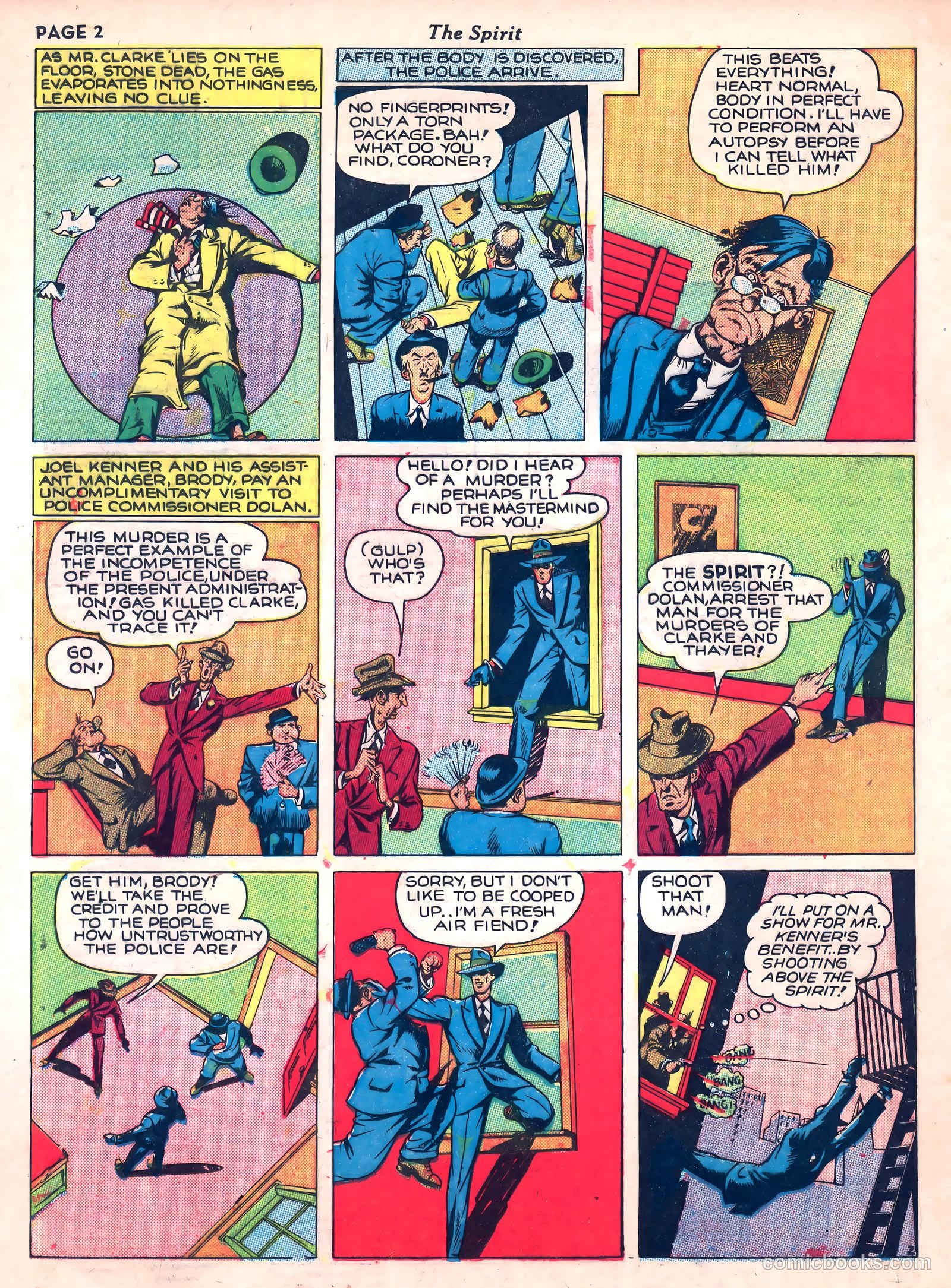 Spirit #1 (1940) — page 2