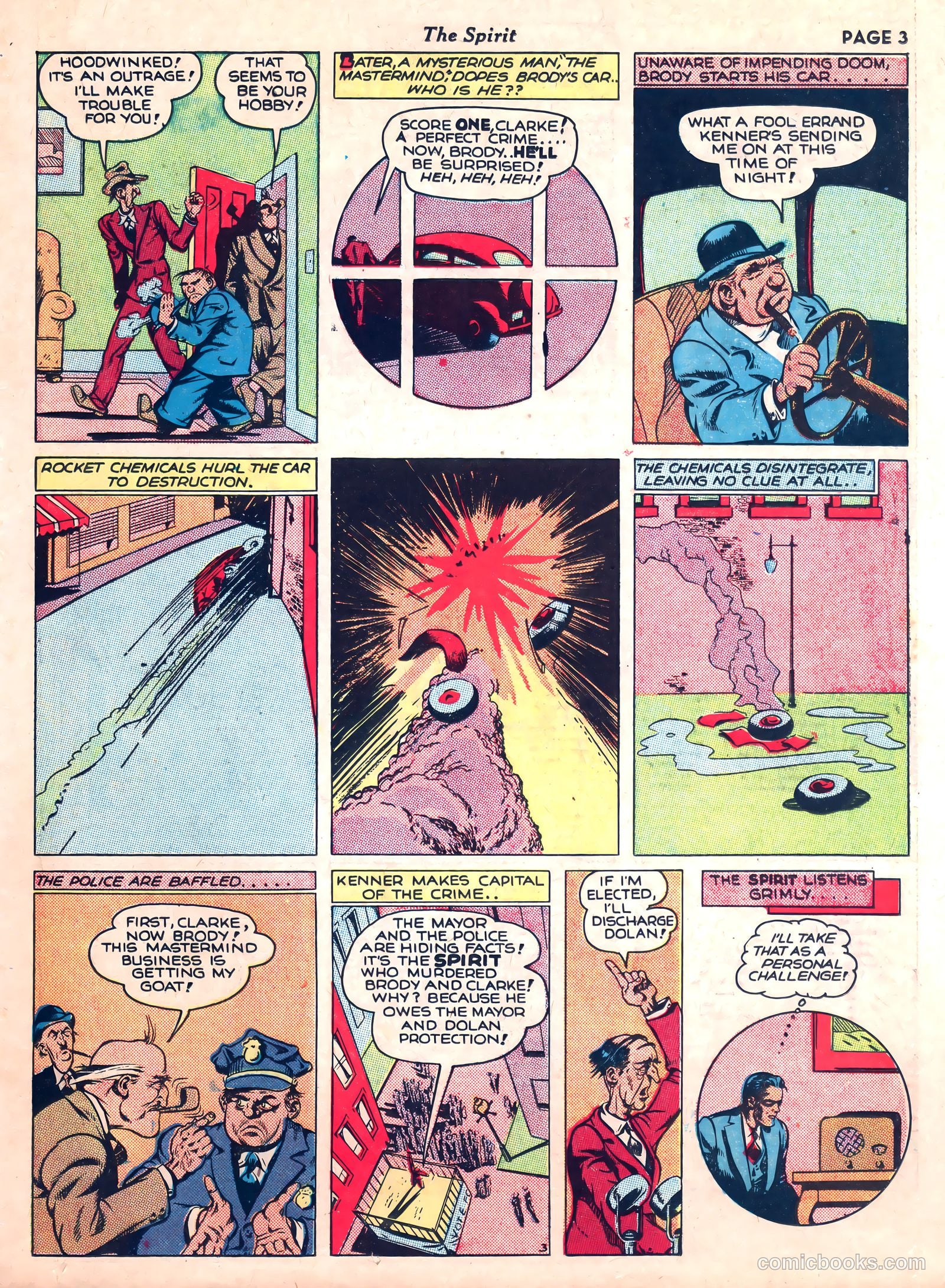 Spirit #1 (1940) — page 3
