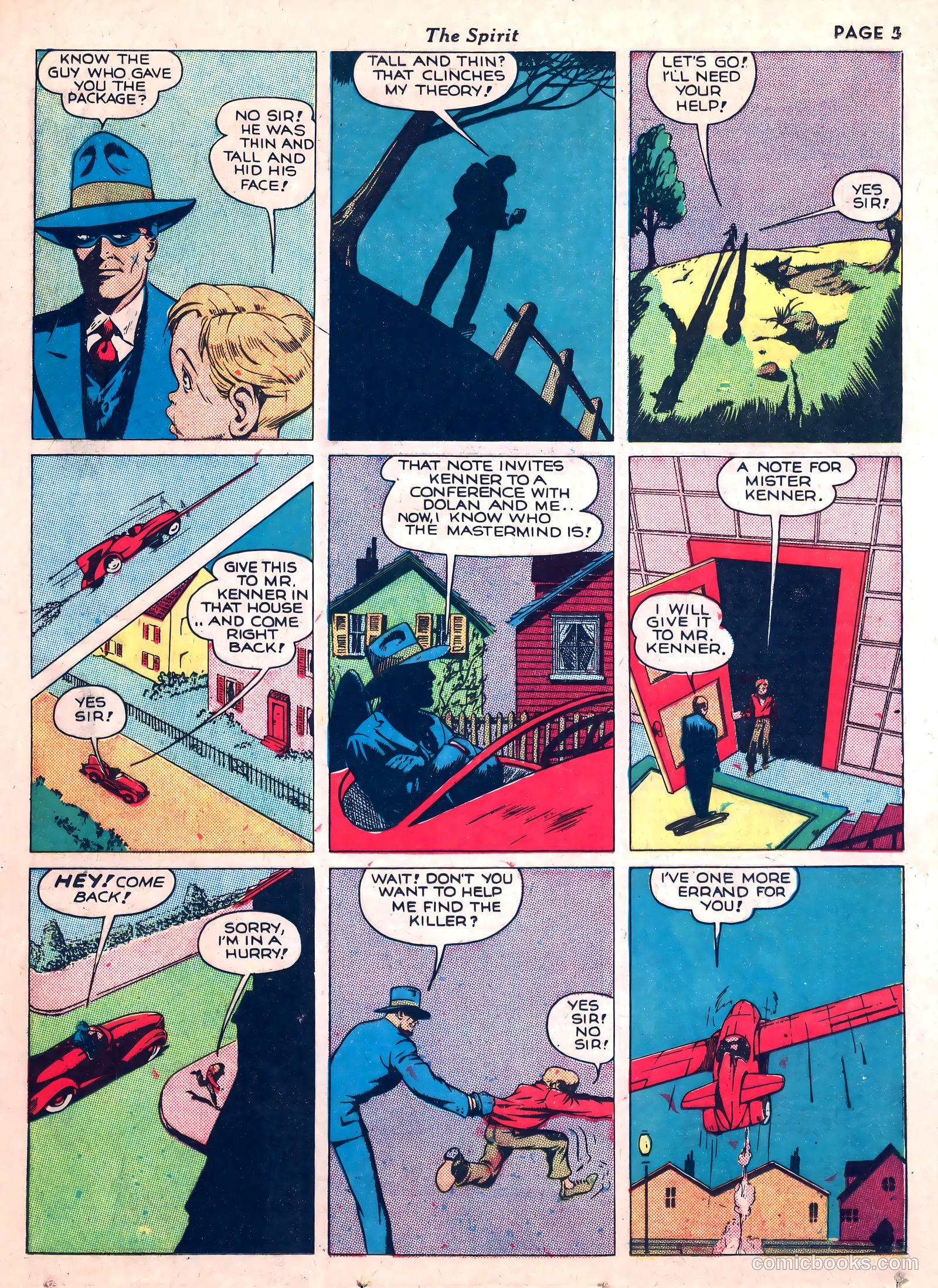 Spirit #1 (1940) — page 5