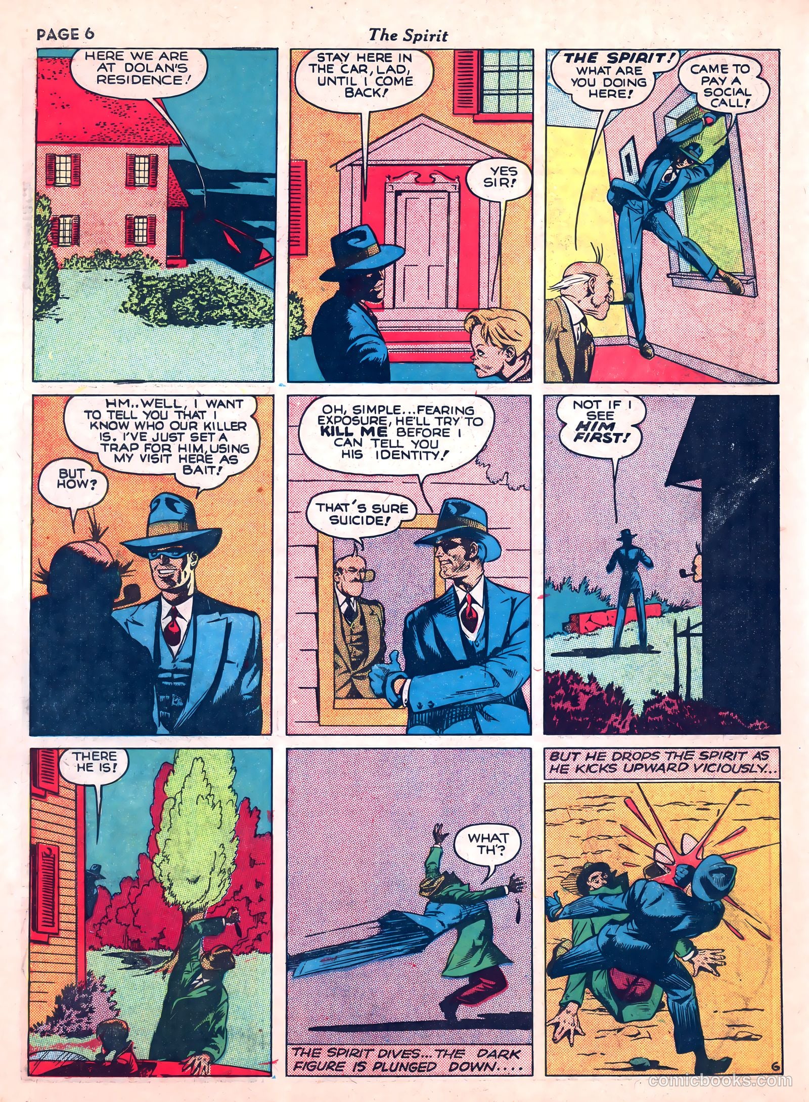 Spirit #1 (1940) — page 6