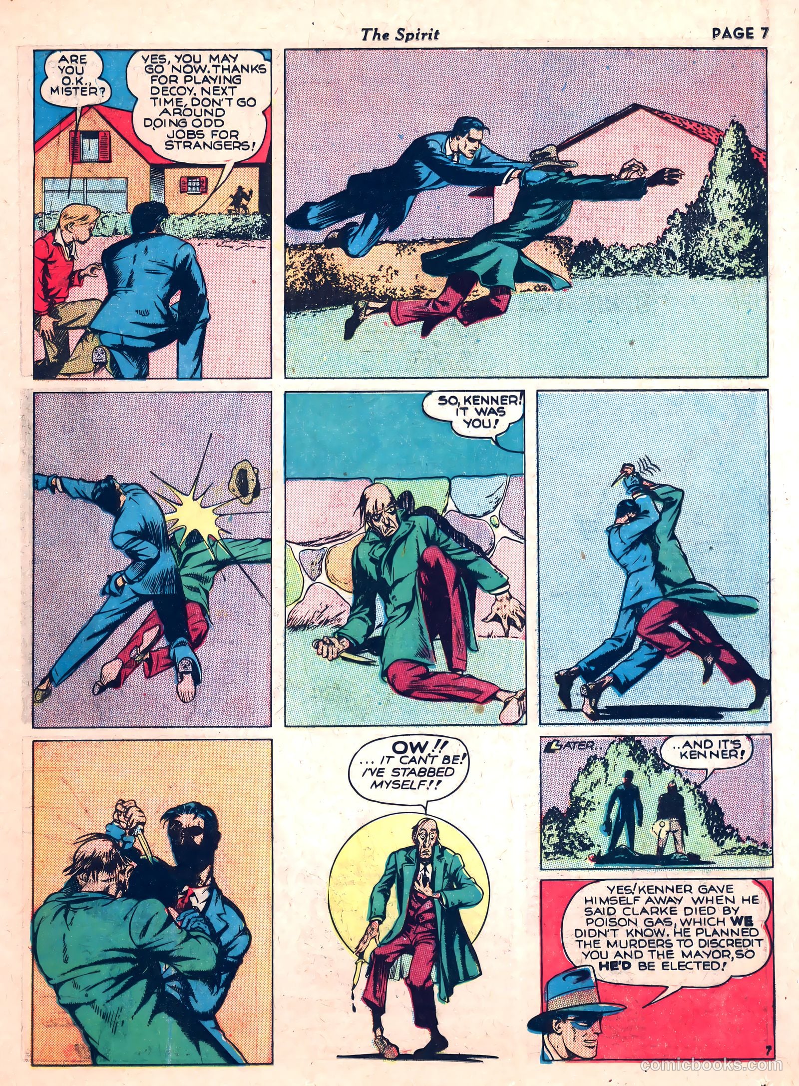 Spirit #1 (1940) — page 7