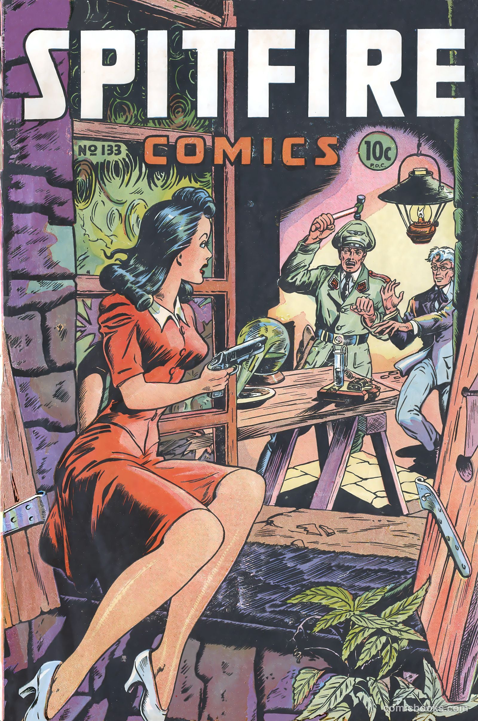 Spitfire Comics #133 cover