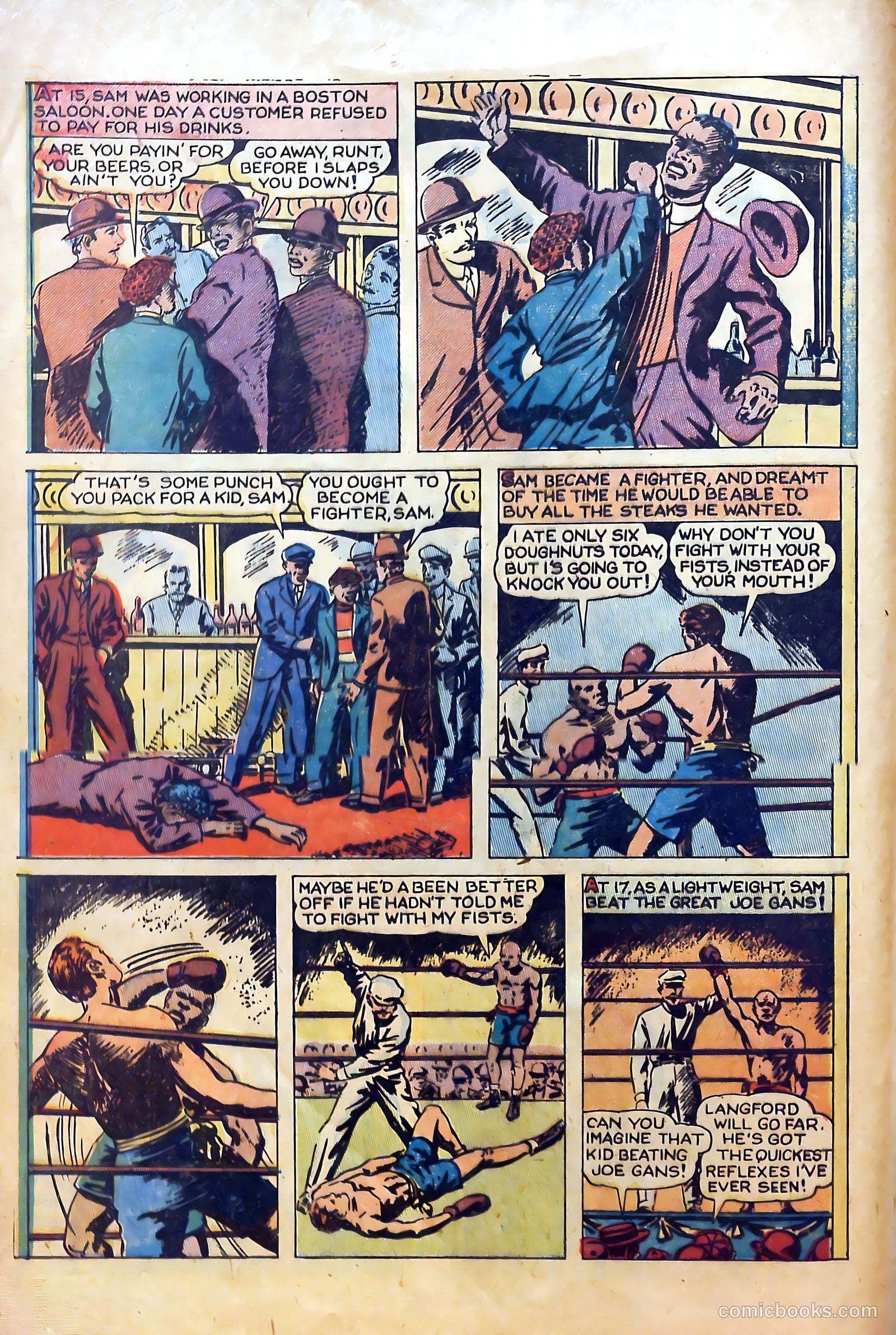 Sport Thrills #13 (1958) — page 14 of 32