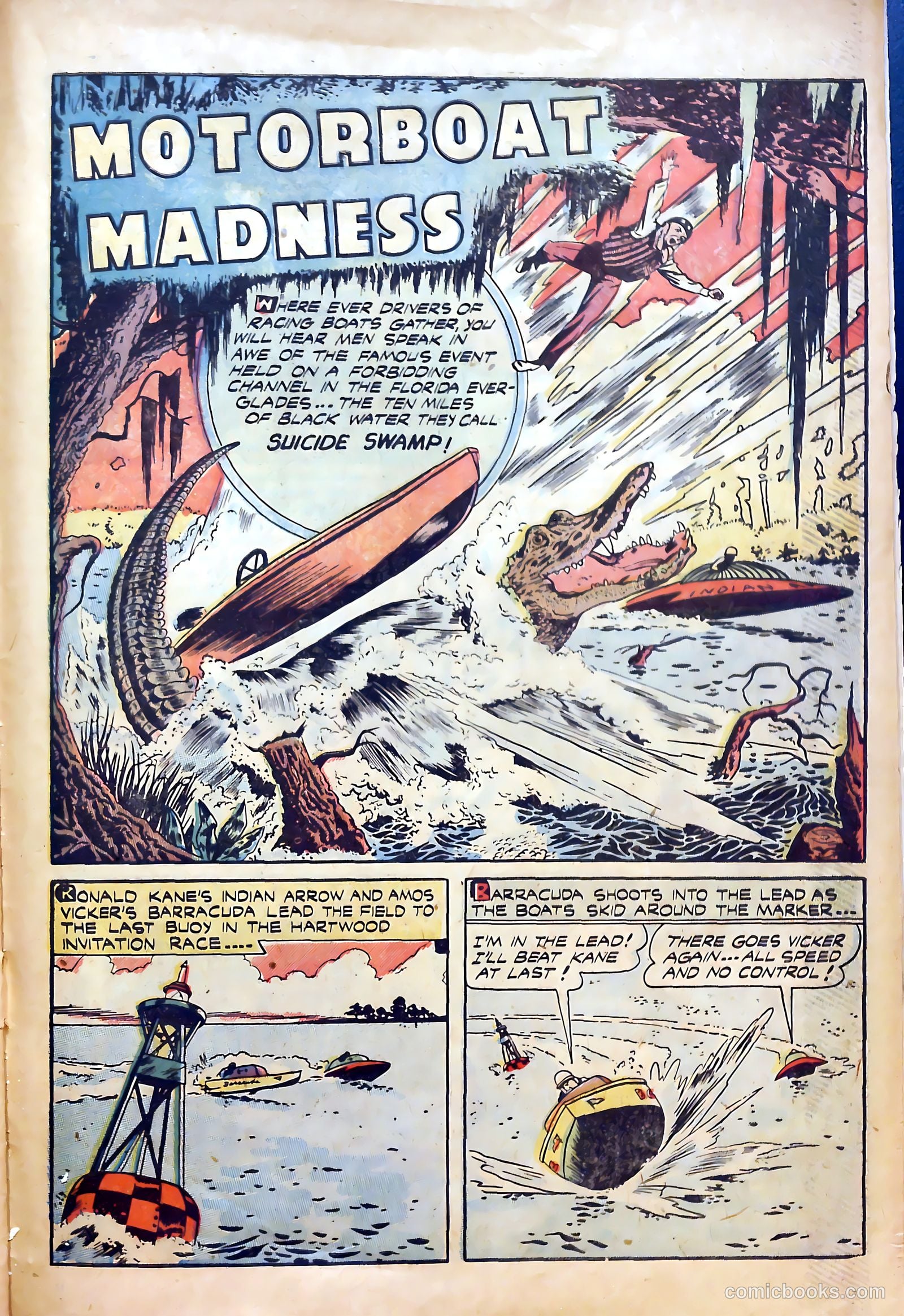 Sport Thrills #13 (1958) — page 23 of 32