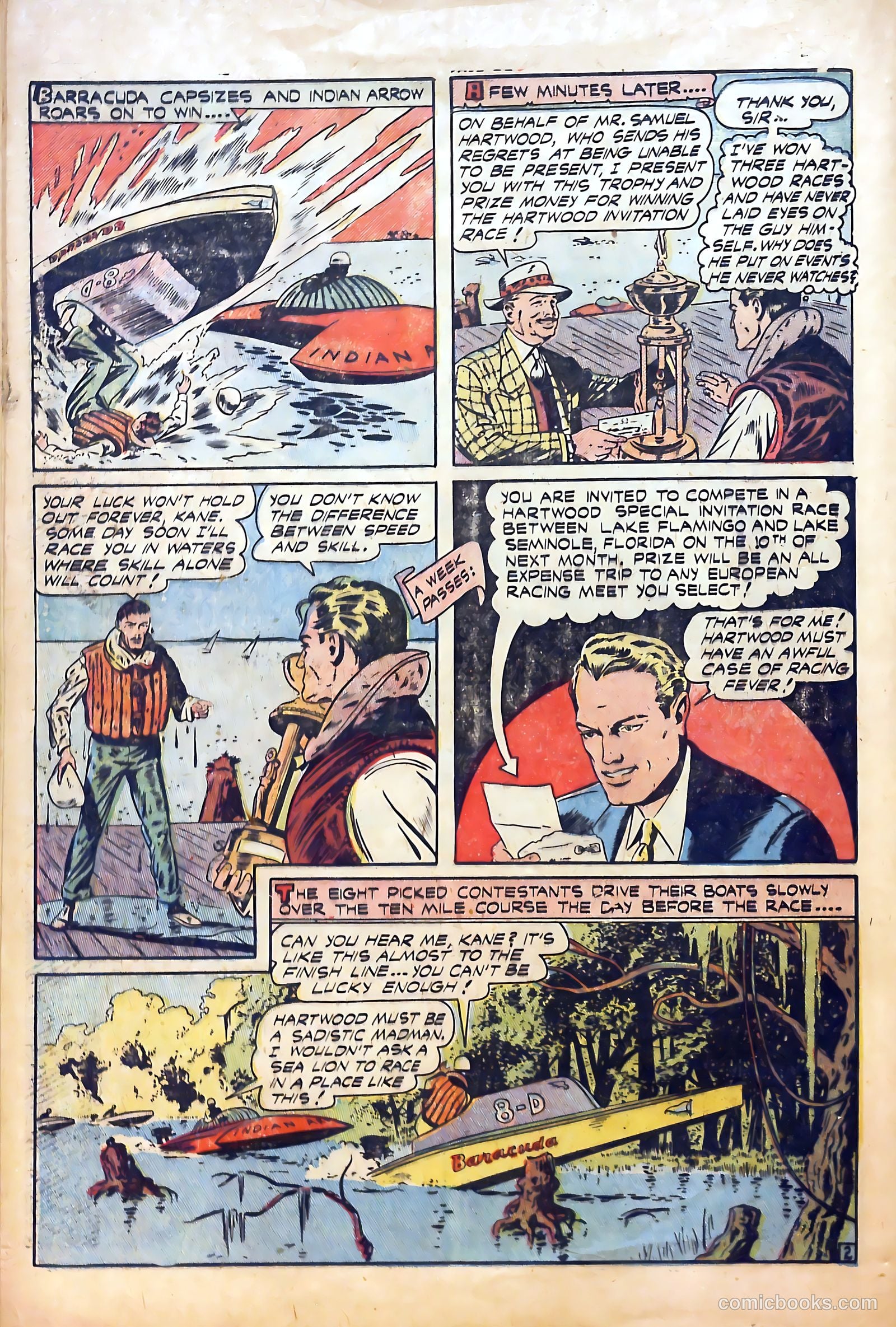 Sport Thrills #13 (1958) — page 24 of 32