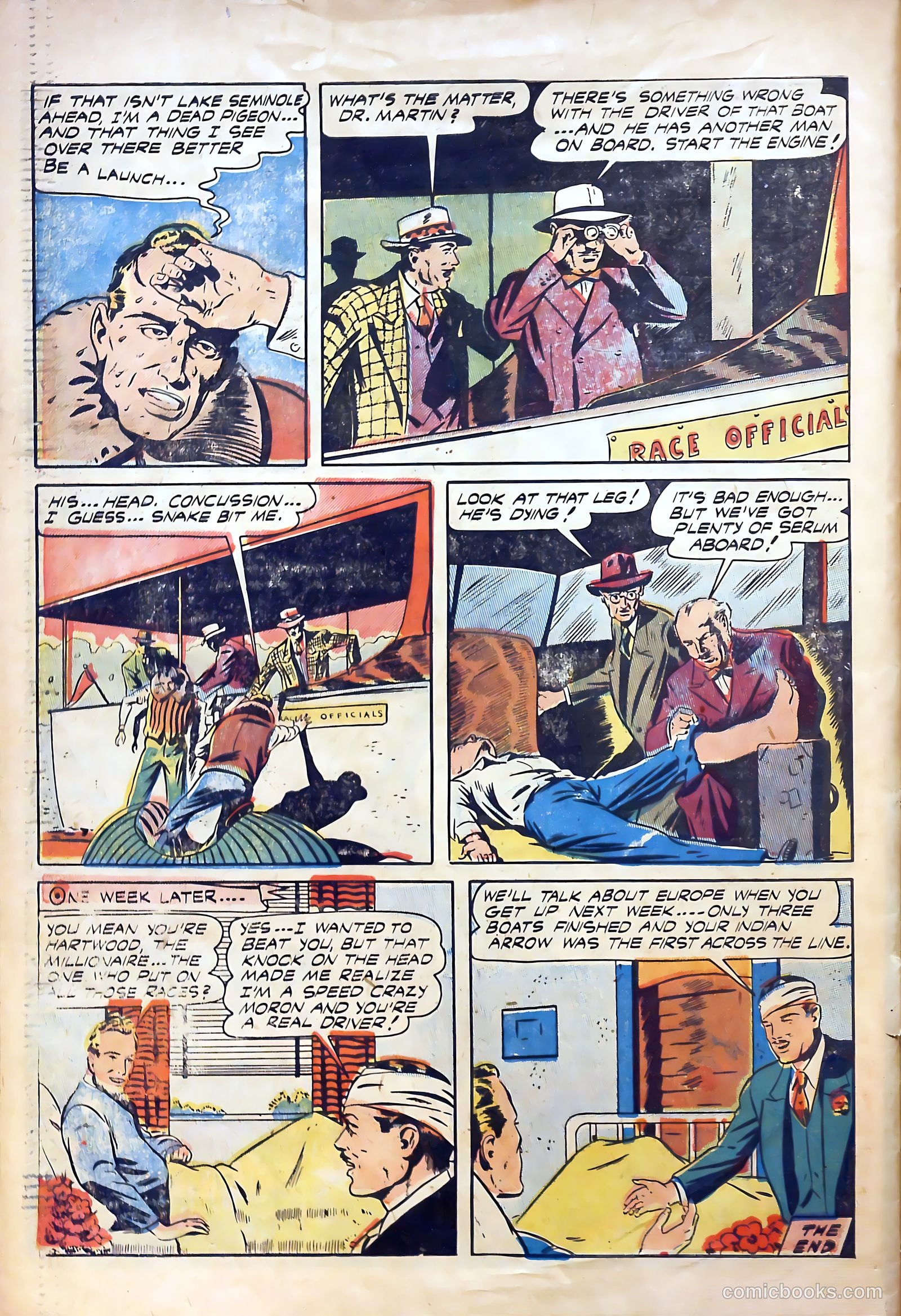 Sport Thrills #13 (1958) — page 28 of 32
