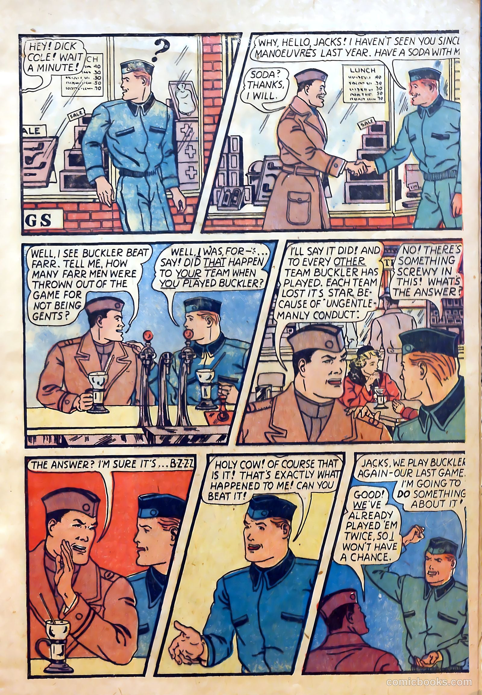 Sport Thrills #13 (1951) — page 8 of 36