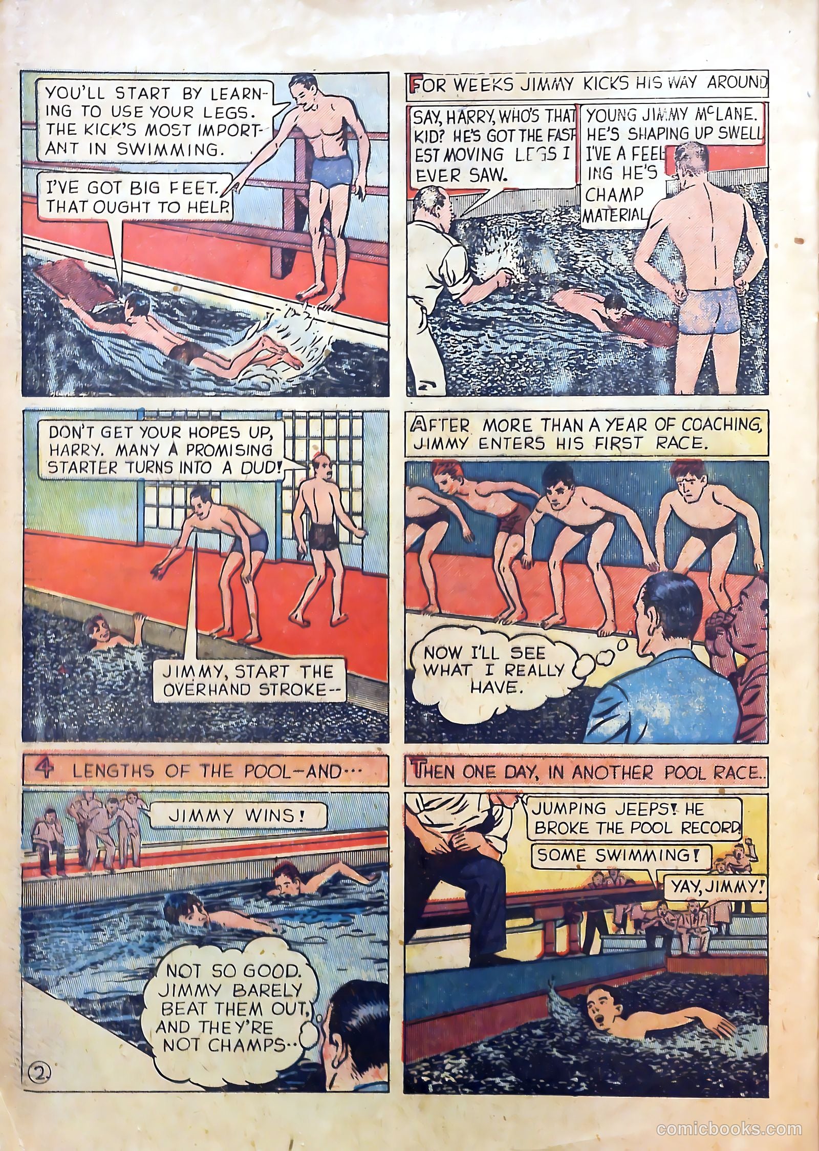 Sport Thrills #13 (1951) — page 22 of 36