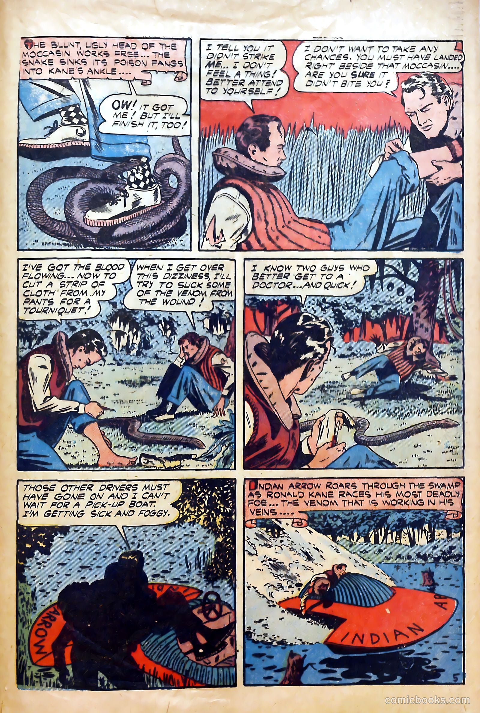 Sport Thrills #13 (1951) — page 31 of 36