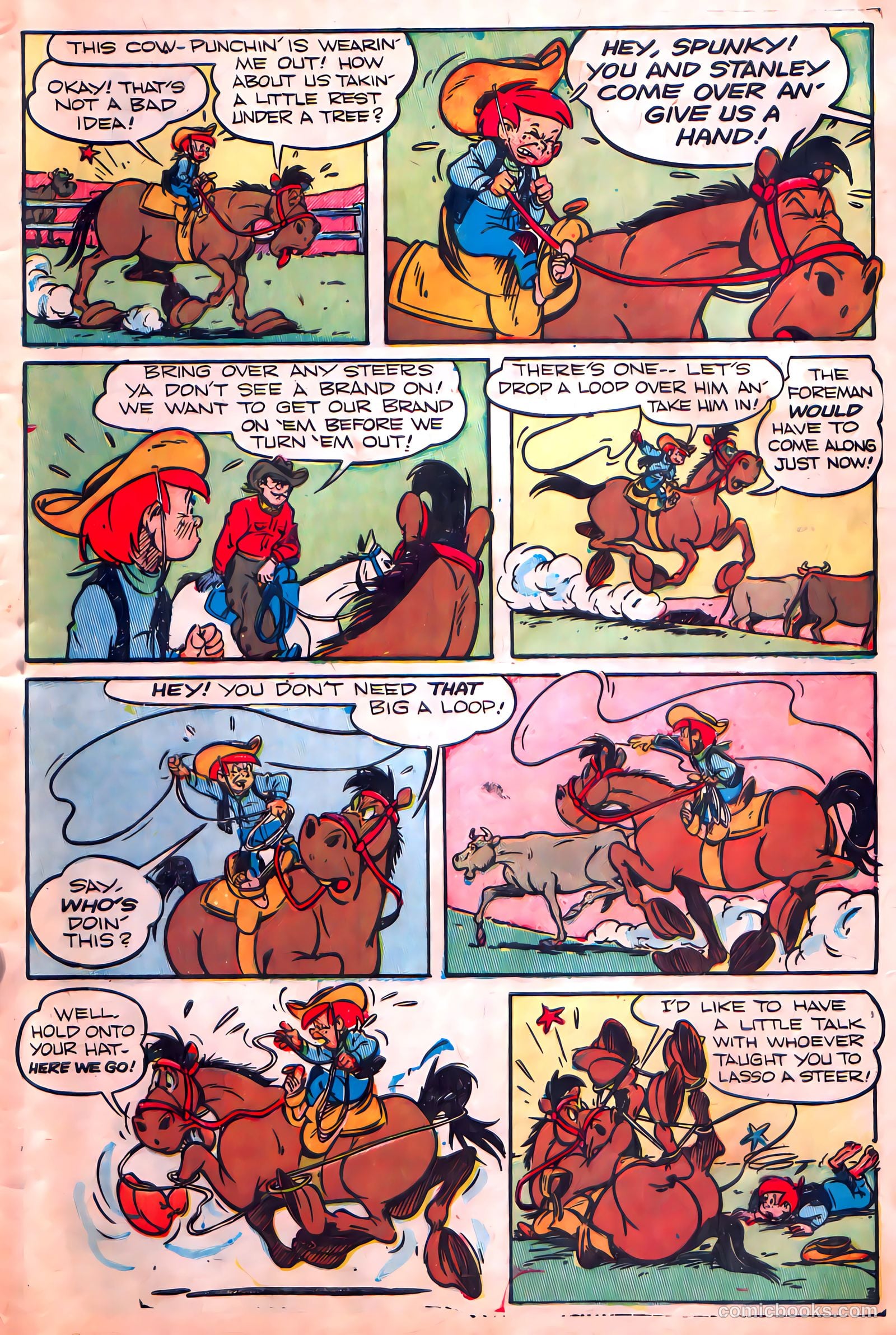 Spunky #4 (1950, Animated Cartoons, Inc.) — page 5 of 37