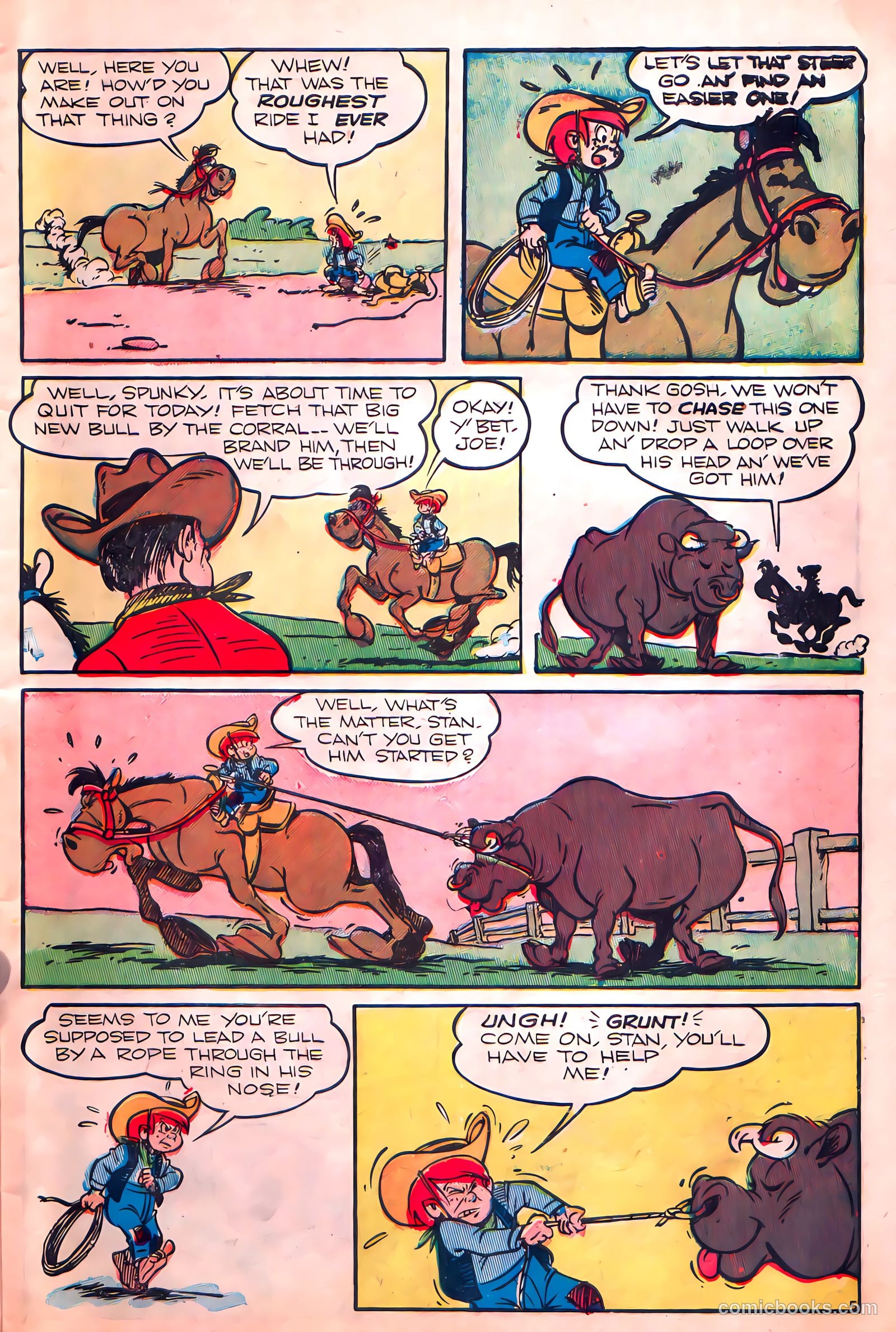 Spunky #4 (1950, Animated Cartoons, Inc.) — page 7 of 37