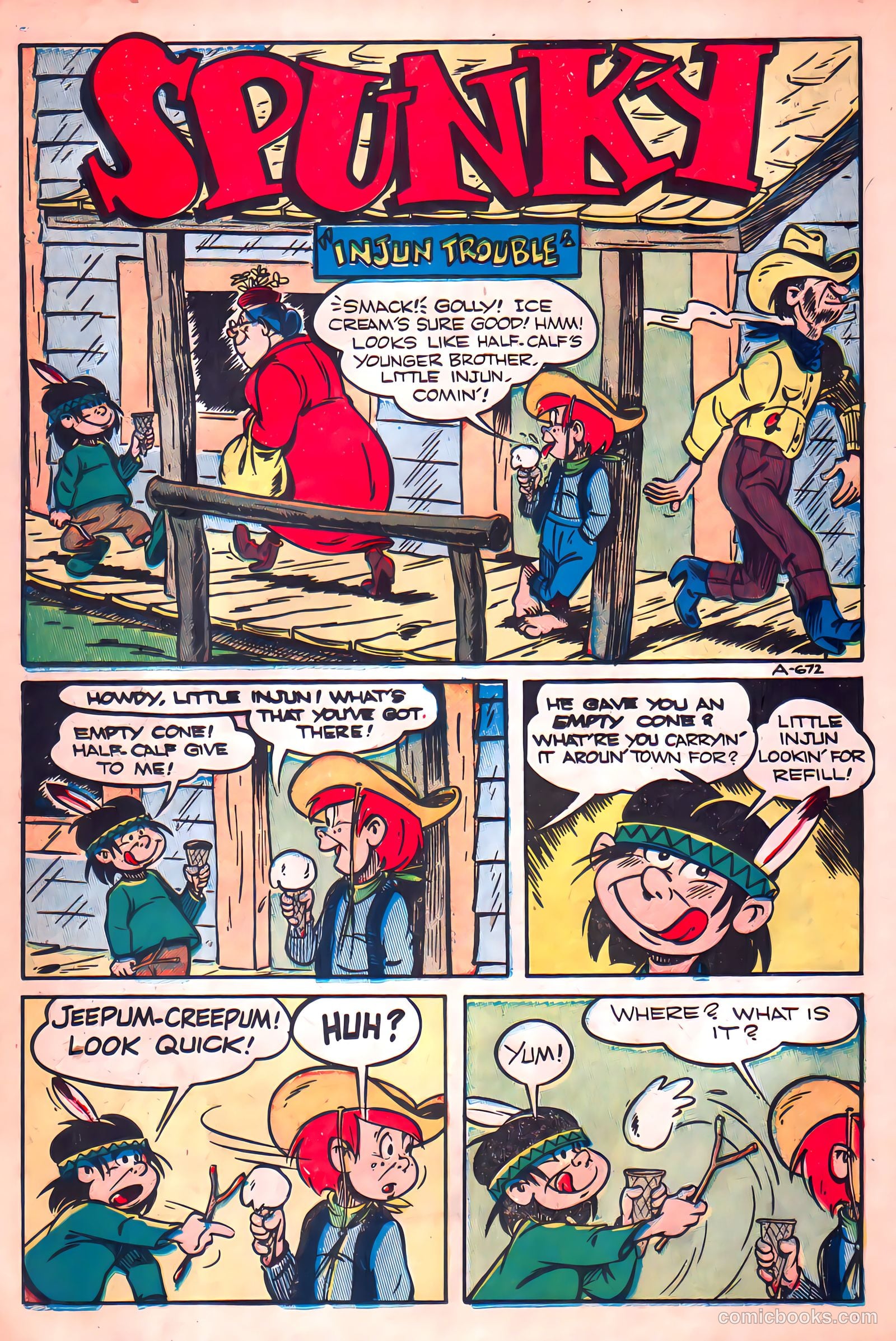 Spunky #4 (1950, Animated Cartoons, Inc.) — page 22 of 37