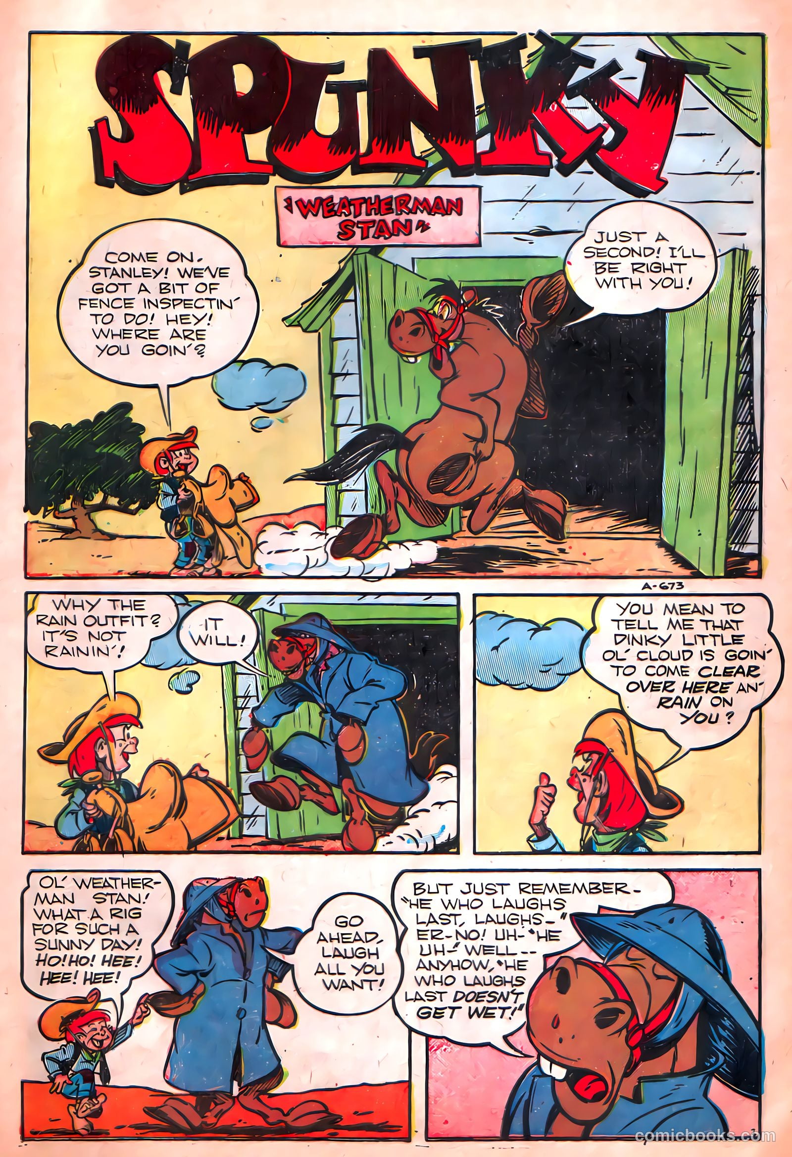 Spunky #4 (1950, Animated Cartoons, Inc.) — page 33 of 37