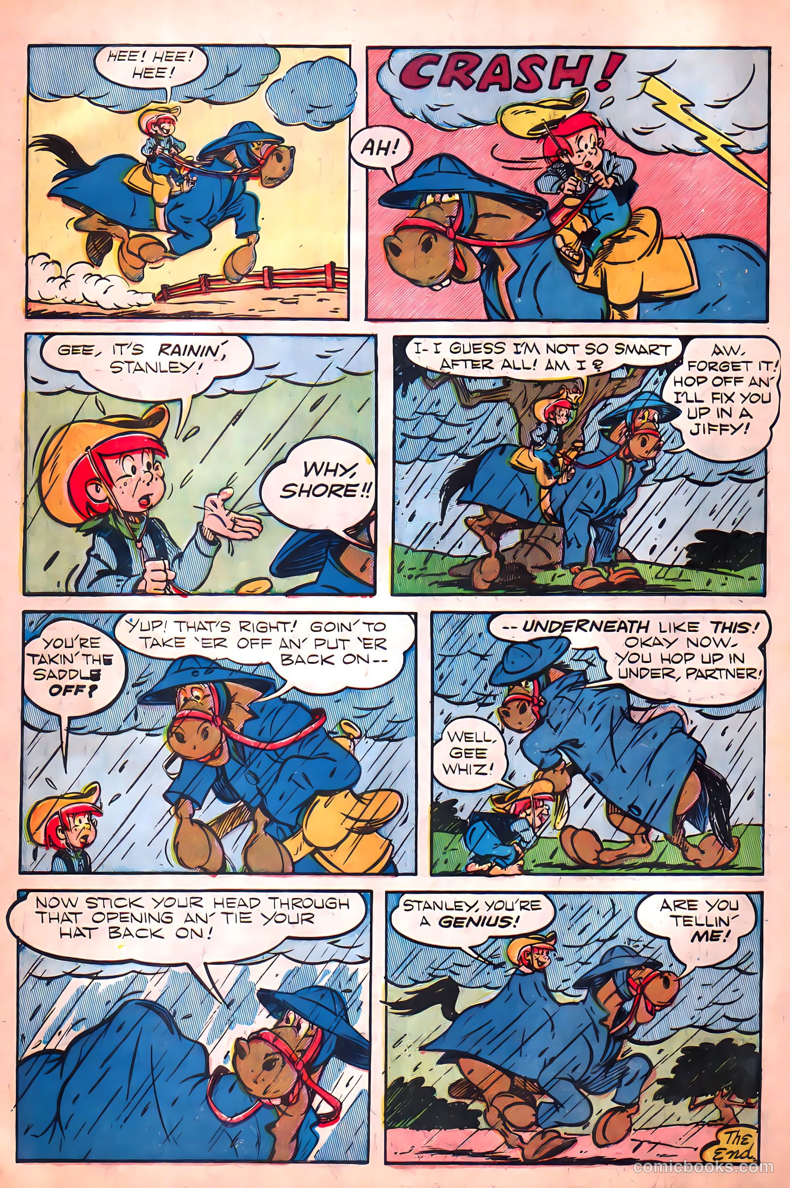 Spunky #4 (1950, Animated Cartoons, Inc.) — page 34 of 37